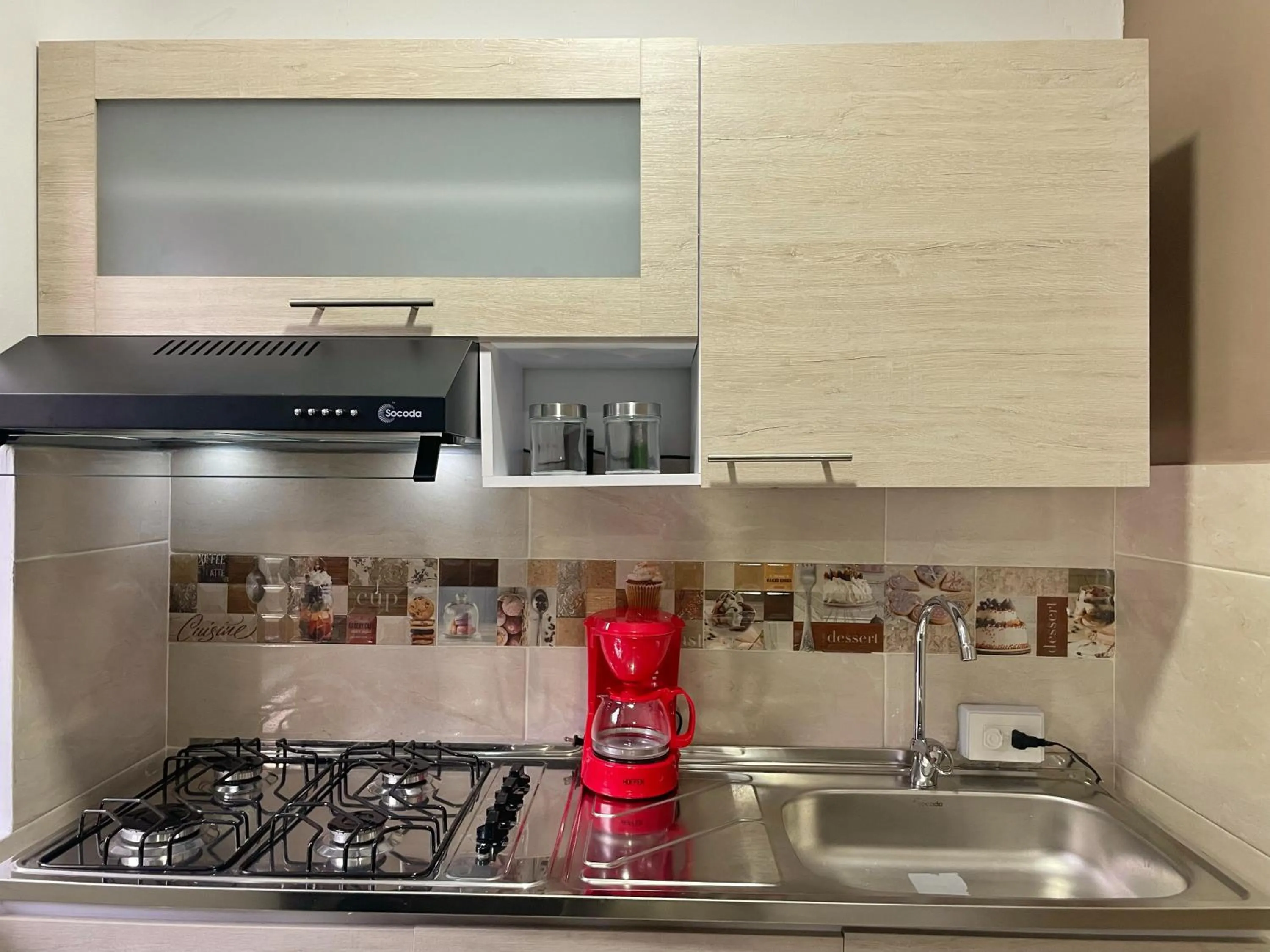 Kitchen or kitchenette in Hotel La Casablanca Tayrona