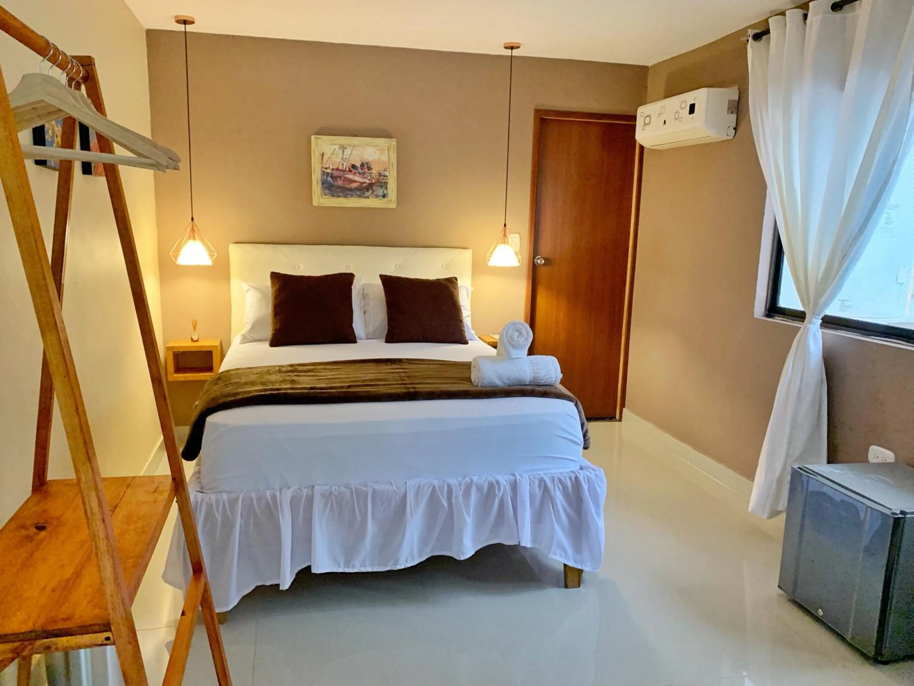 Bed in Hotel La Casablanca Tayrona