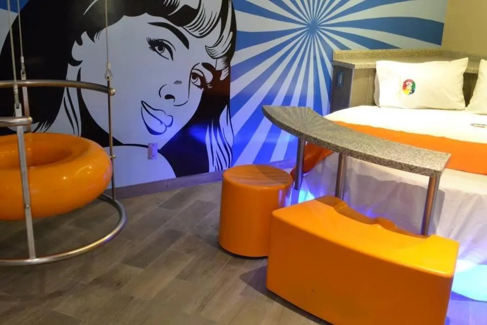 Bed in Oh! Oriente Hotel