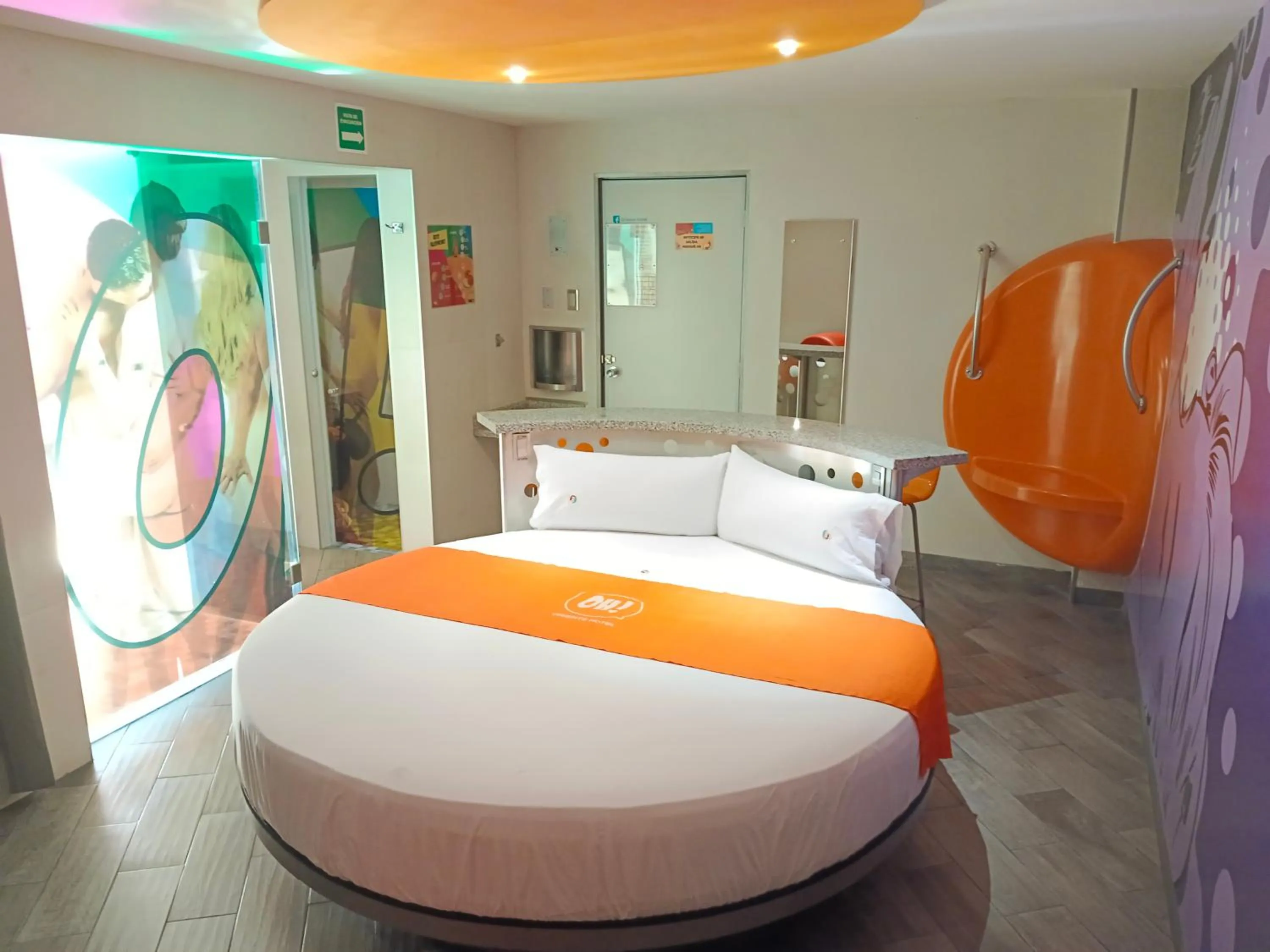 Bed in Oh! Oriente Hotel