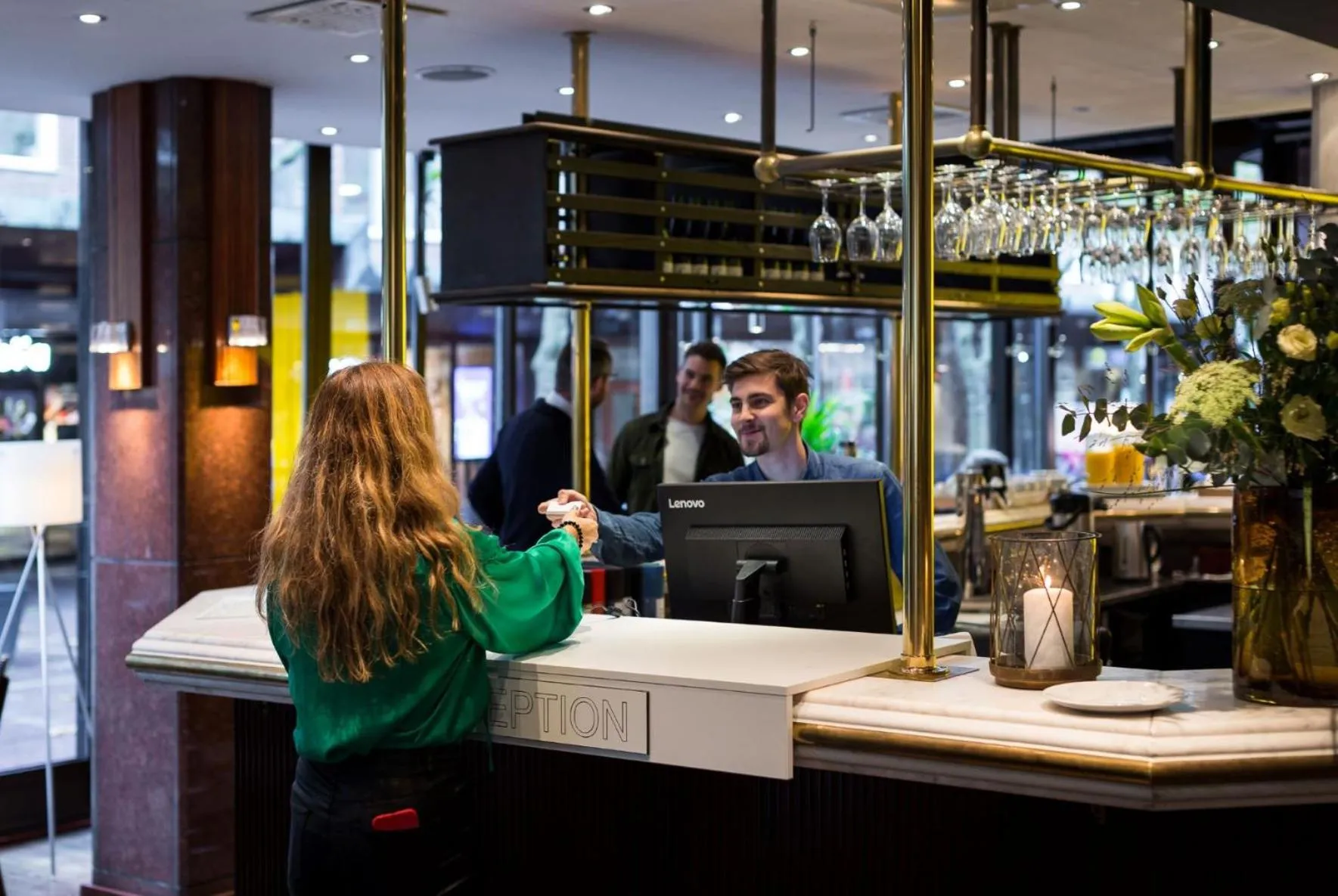 Lobby or reception in Hotel Lundia