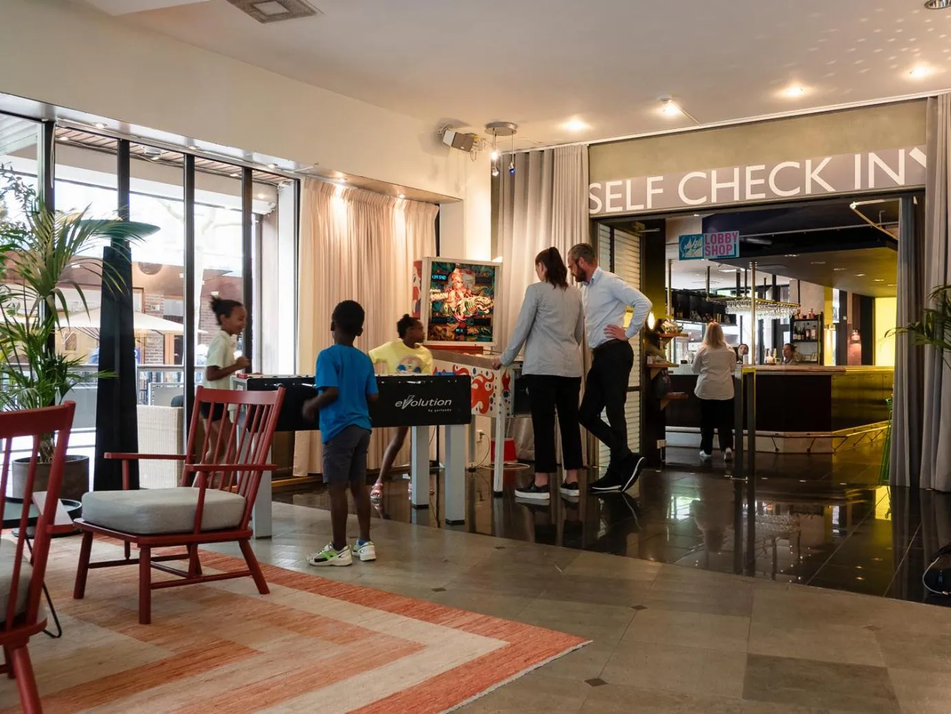 Lobby or reception in Hotel Lundia
