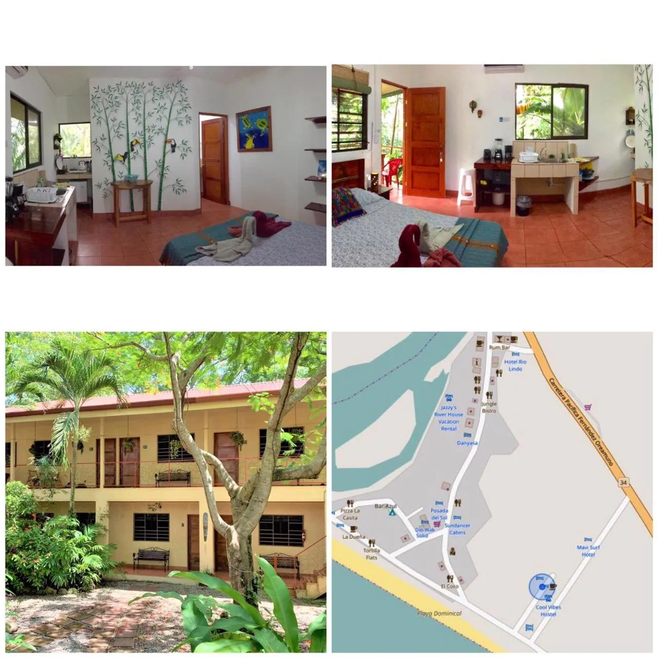 Bedroom in Hotel Tropical Sands Dominical