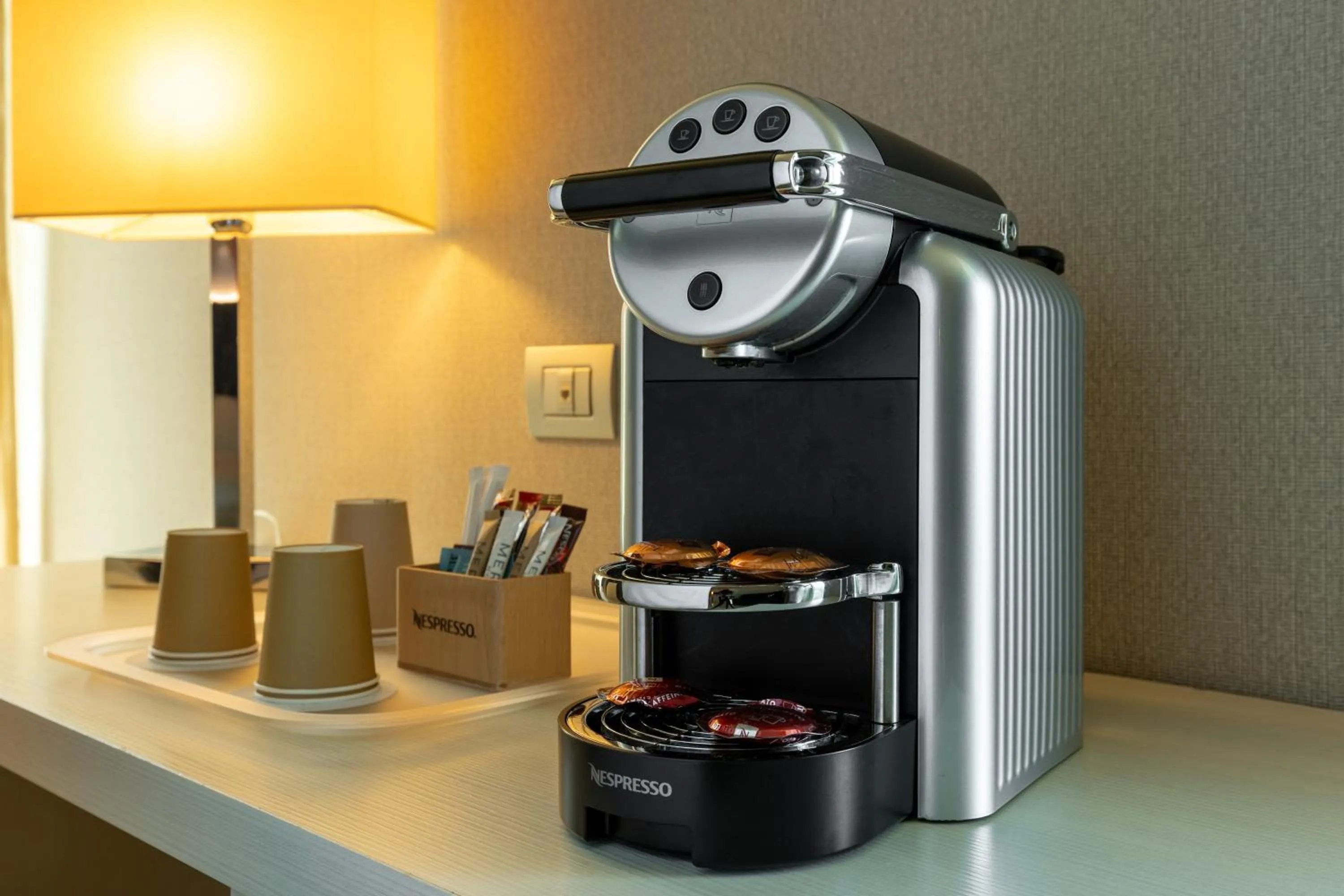 Coffee/tea facilities in Mercure Hotel Rimini Artis