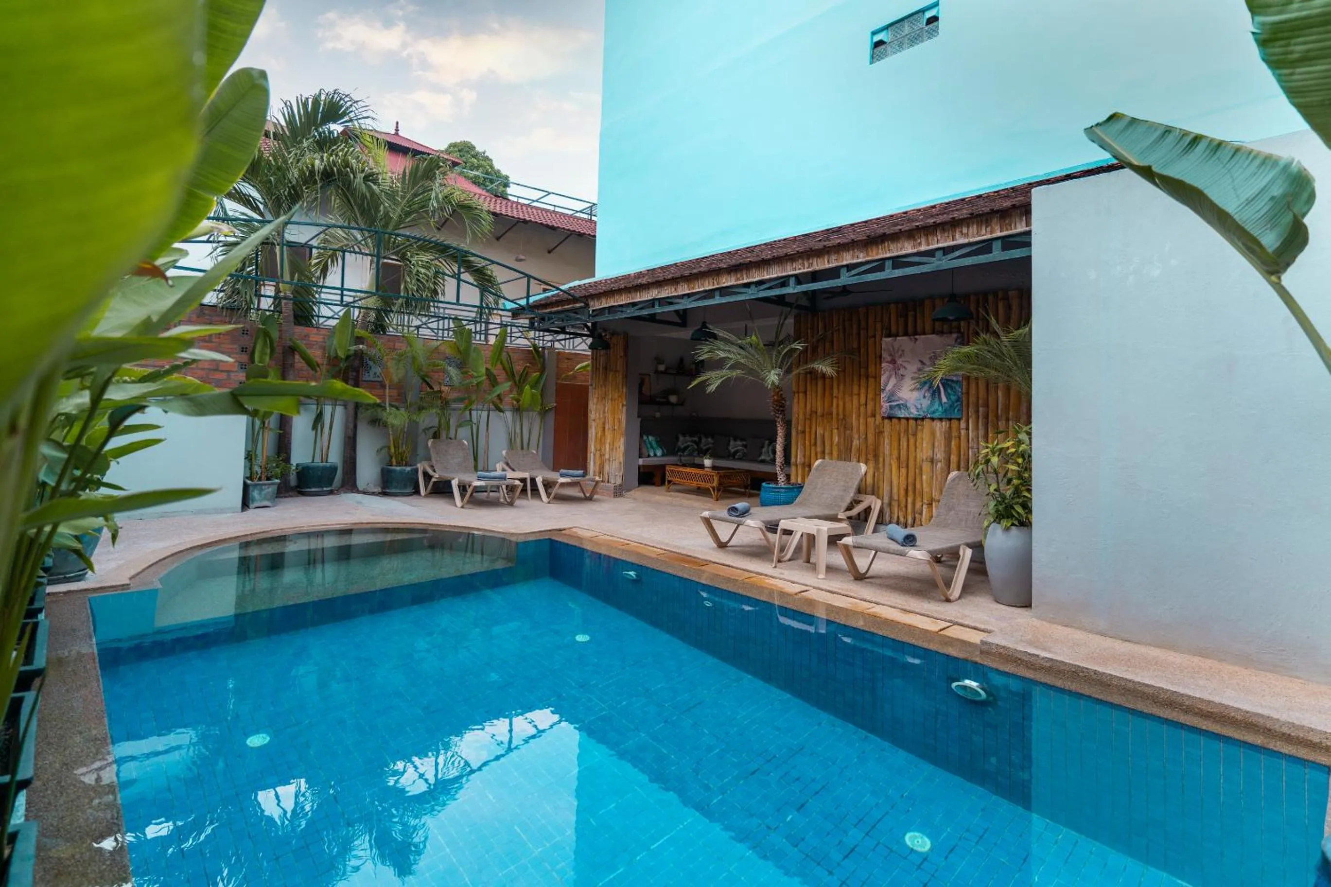 Swimming pool in Villa D Riverside Boutique Hotel