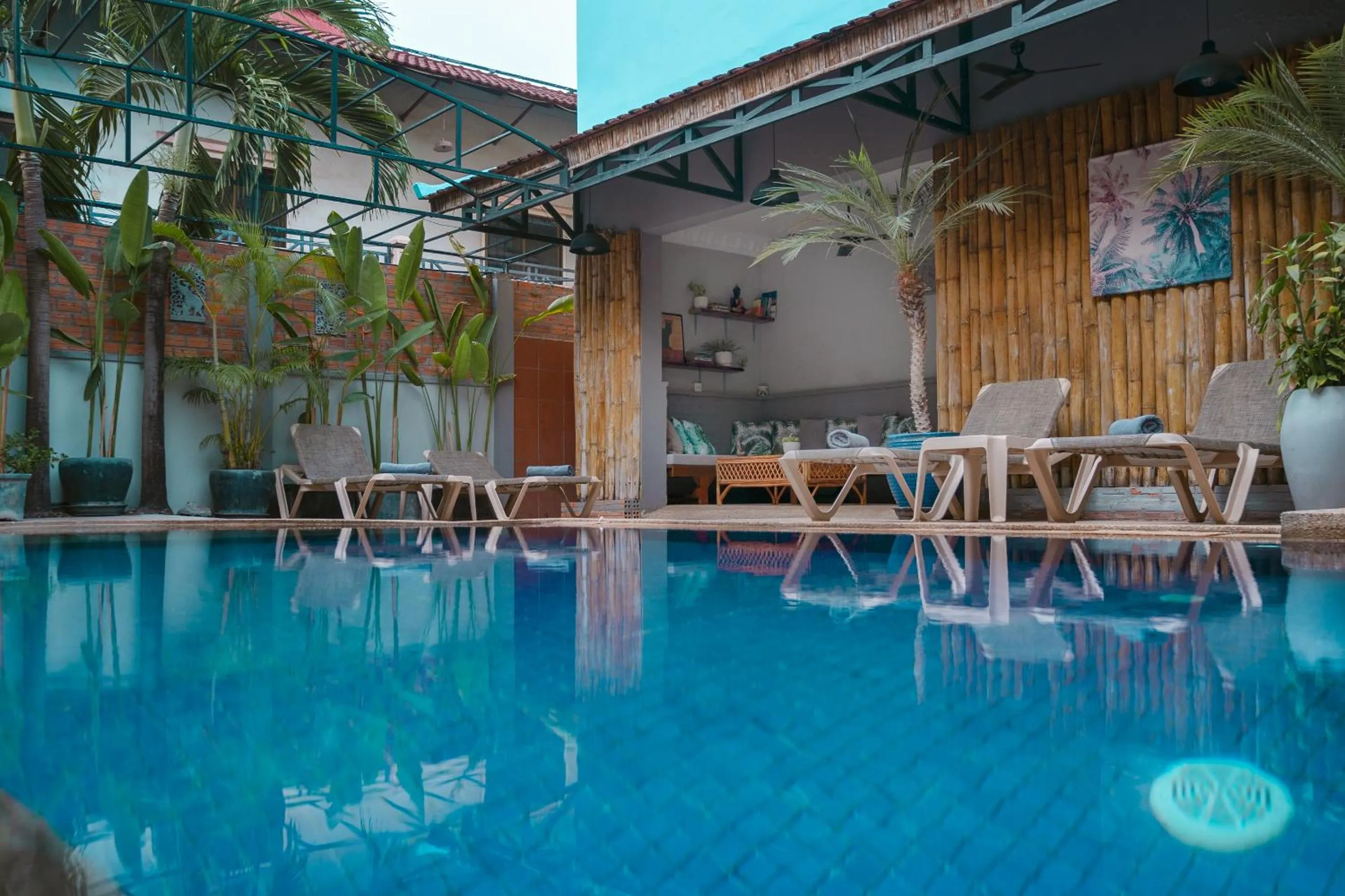 Swimming pool in Villa D Riverside Boutique Hotel