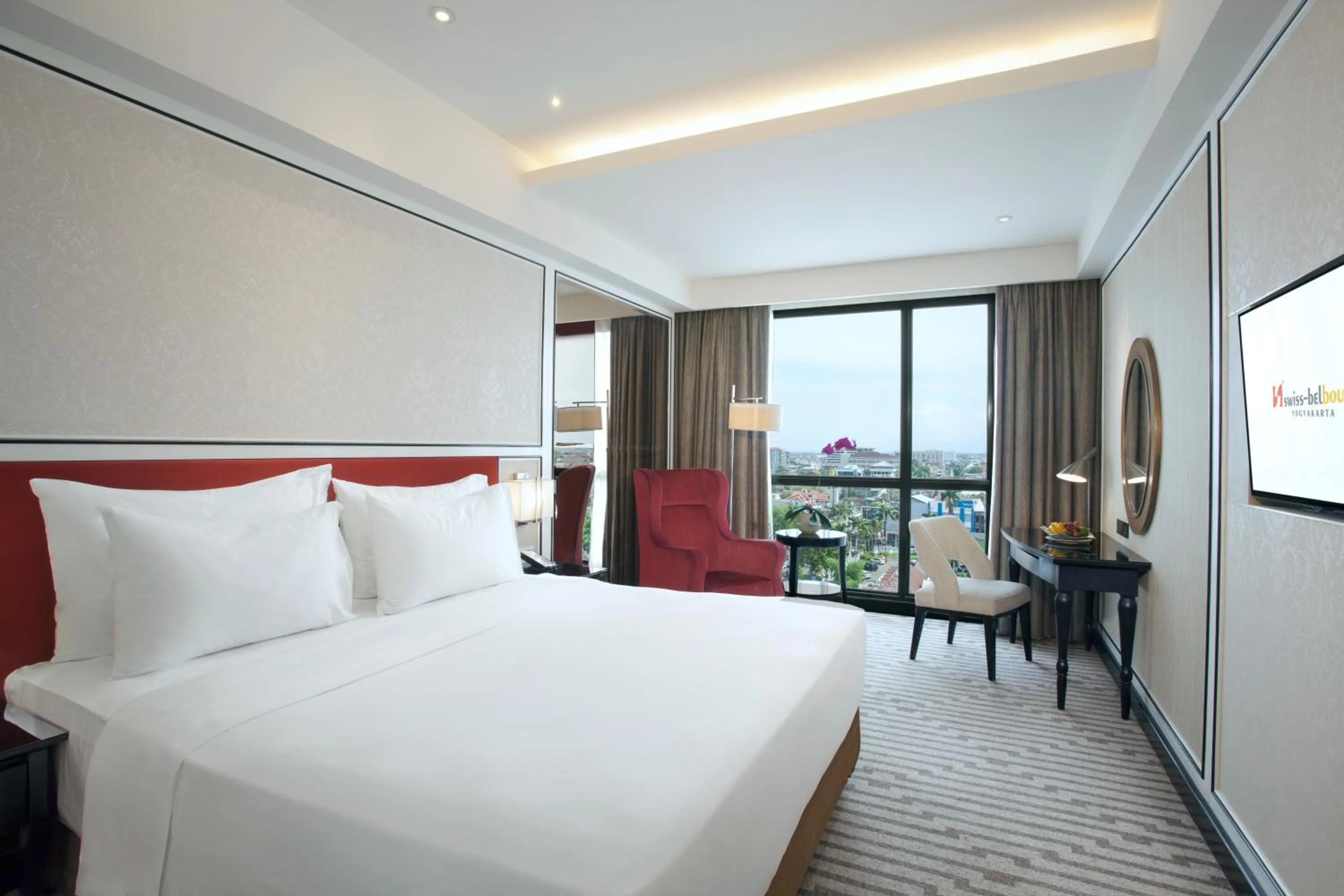 Bedroom, Bed in Swiss-Belboutique Yogyakarta