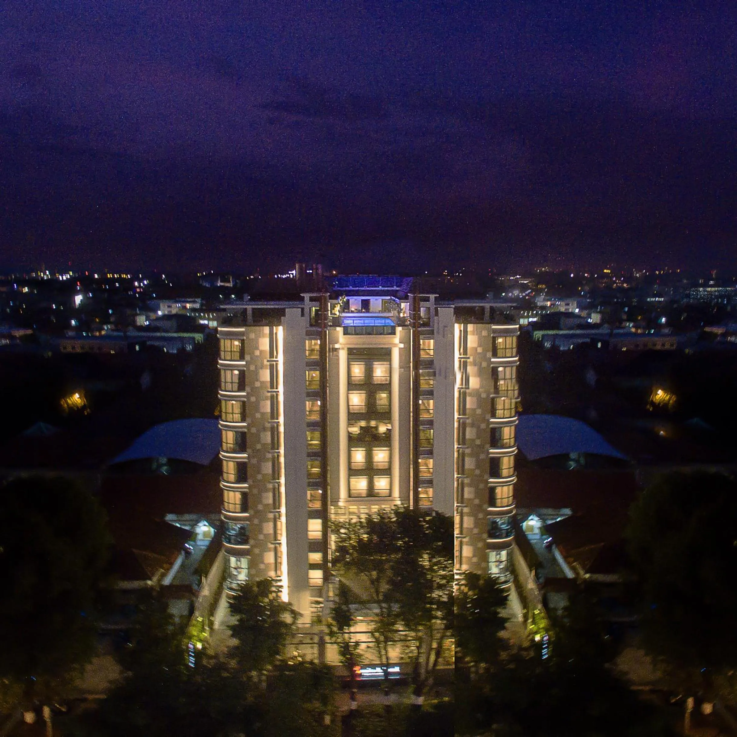 Bird's eye view in Swiss-Belboutique Yogyakarta