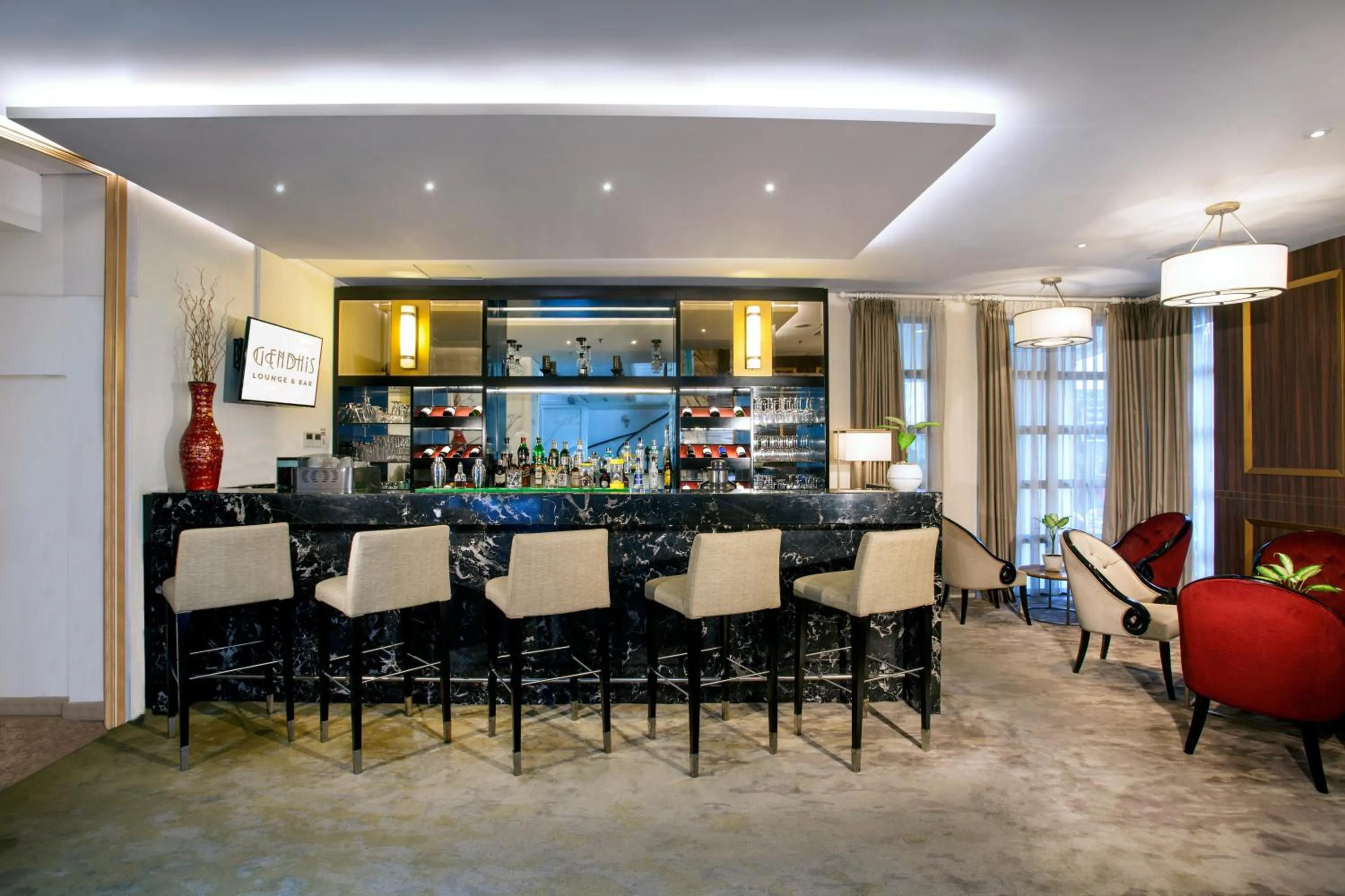 Lounge or bar in Swiss-Belboutique Yogyakarta