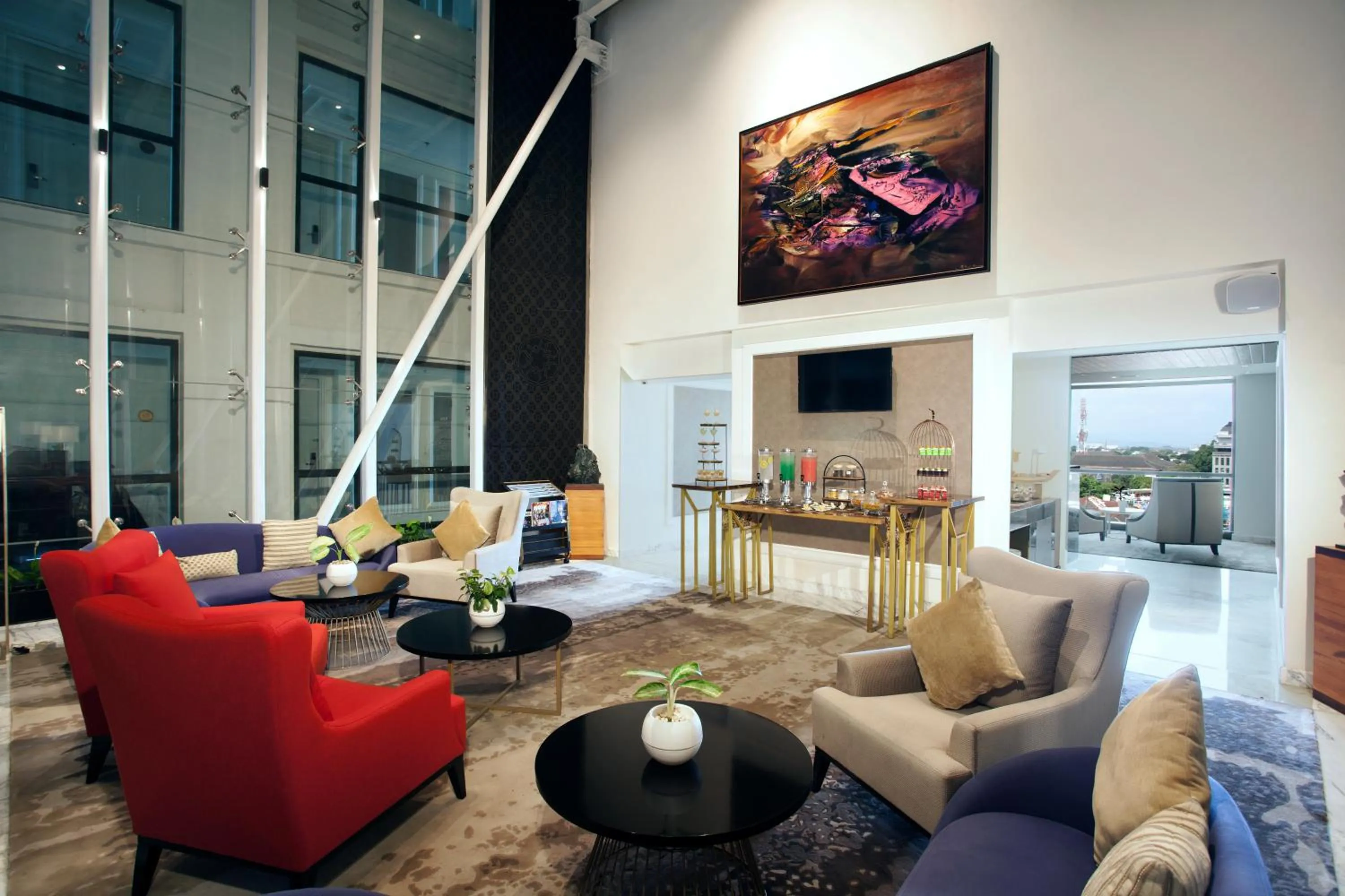 Lounge or bar in Swiss-Belboutique Yogyakarta