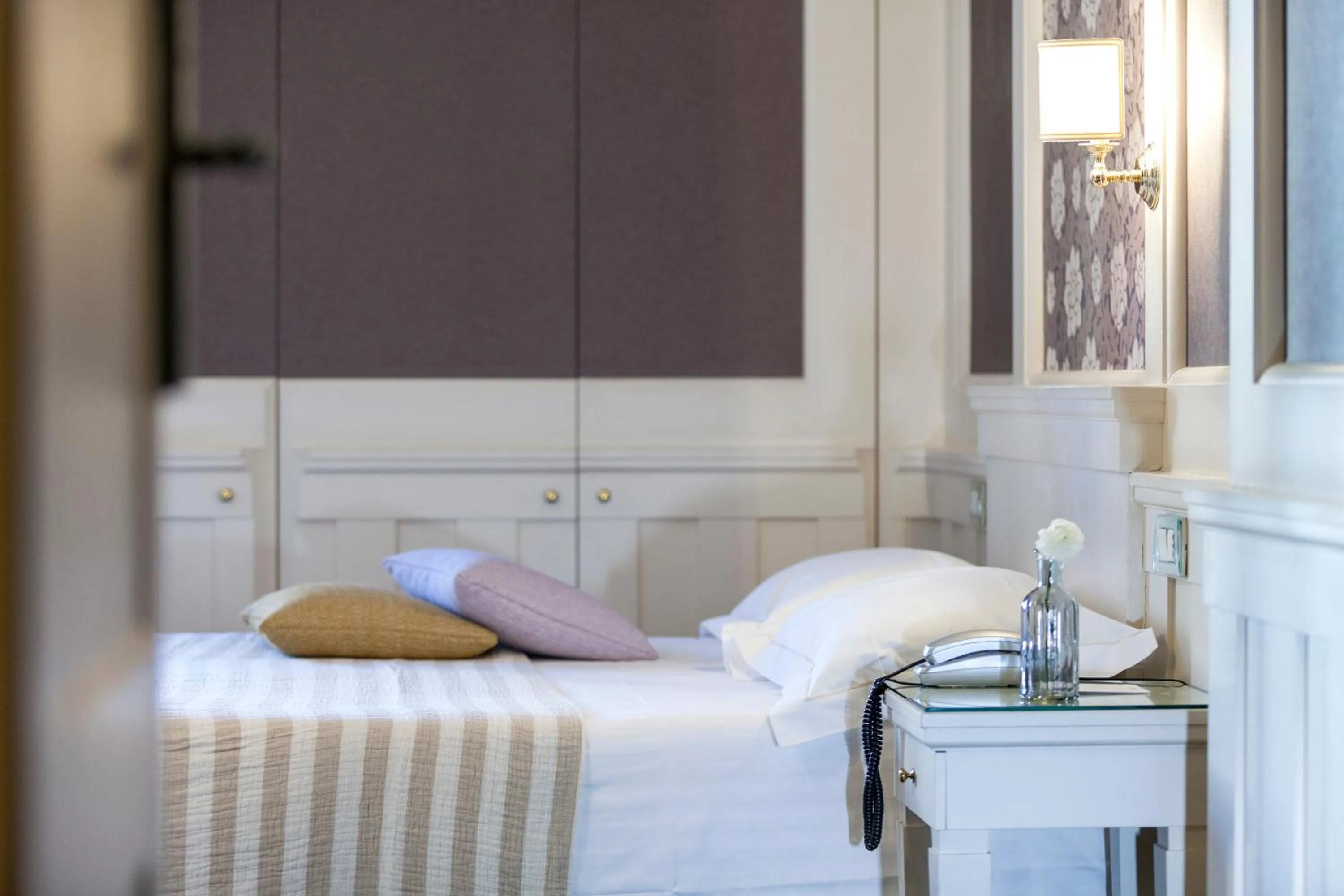 Bed in Europa Hotel Design Spa 1877