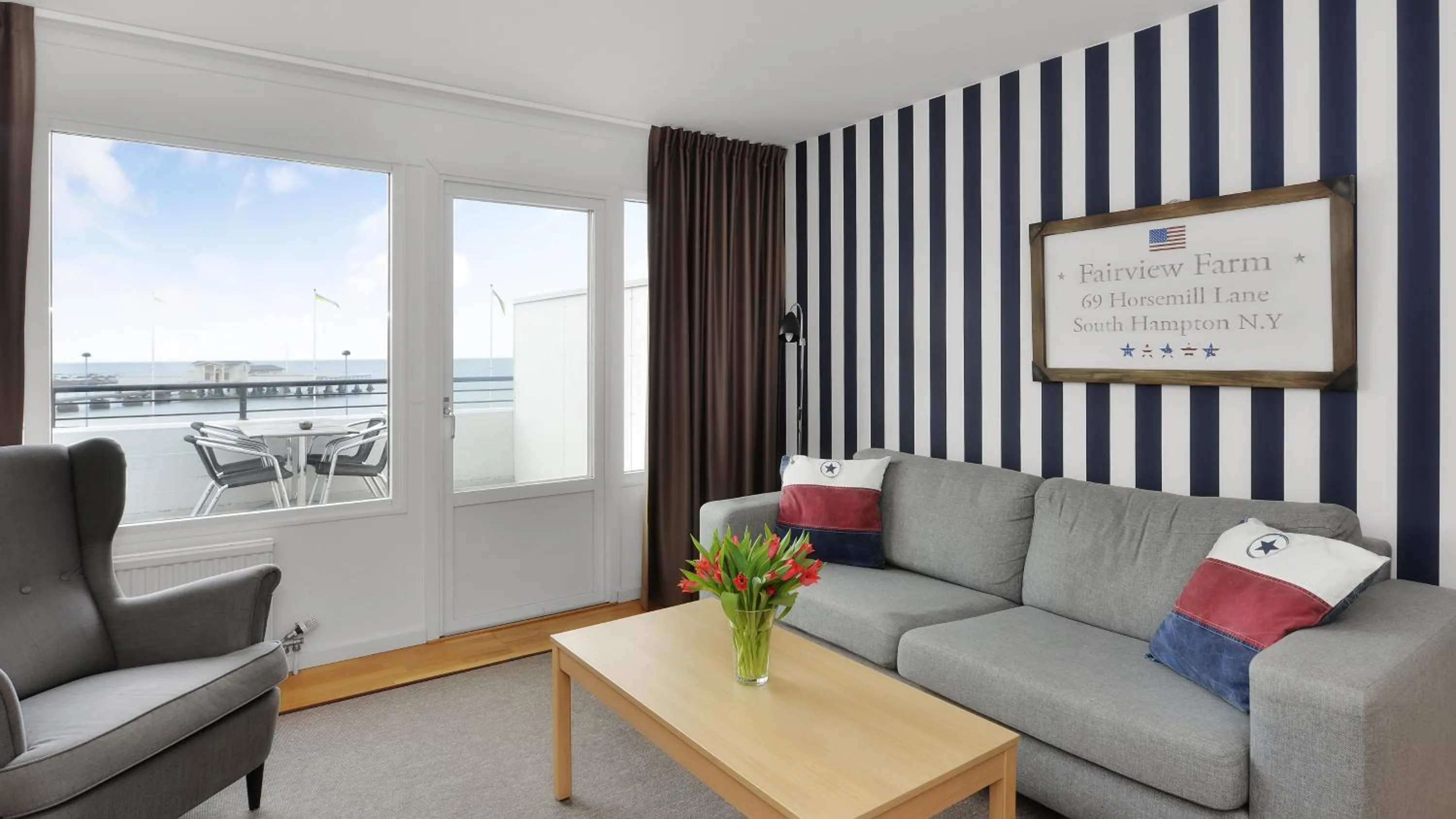 Balcony/Terrace in Strand Hotell Borgholm