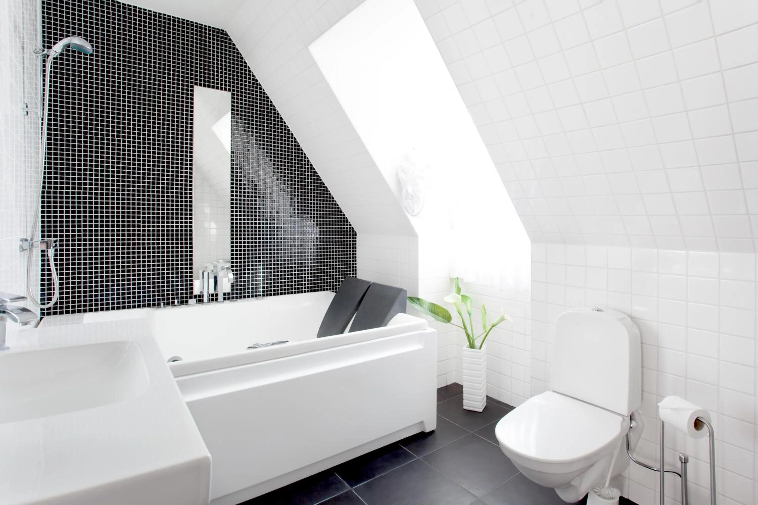 Bathroom in Strand Hotell Borgholm