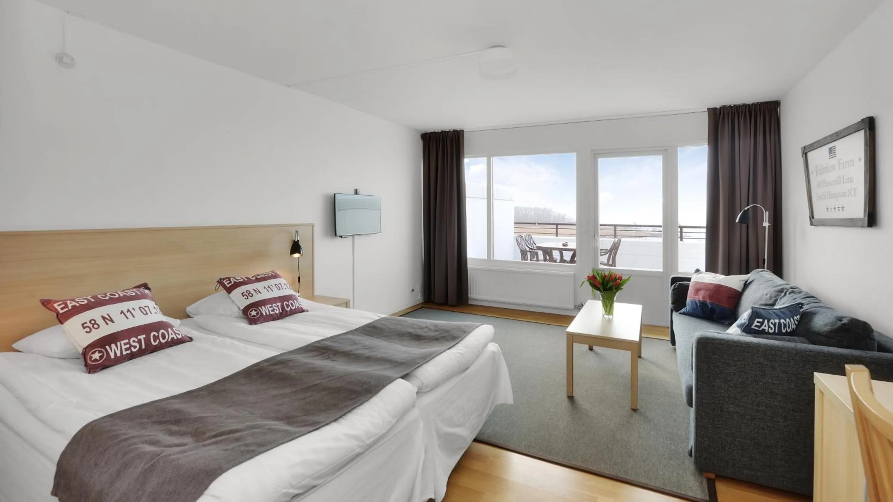 Balcony/Terrace in Strand Hotell Borgholm