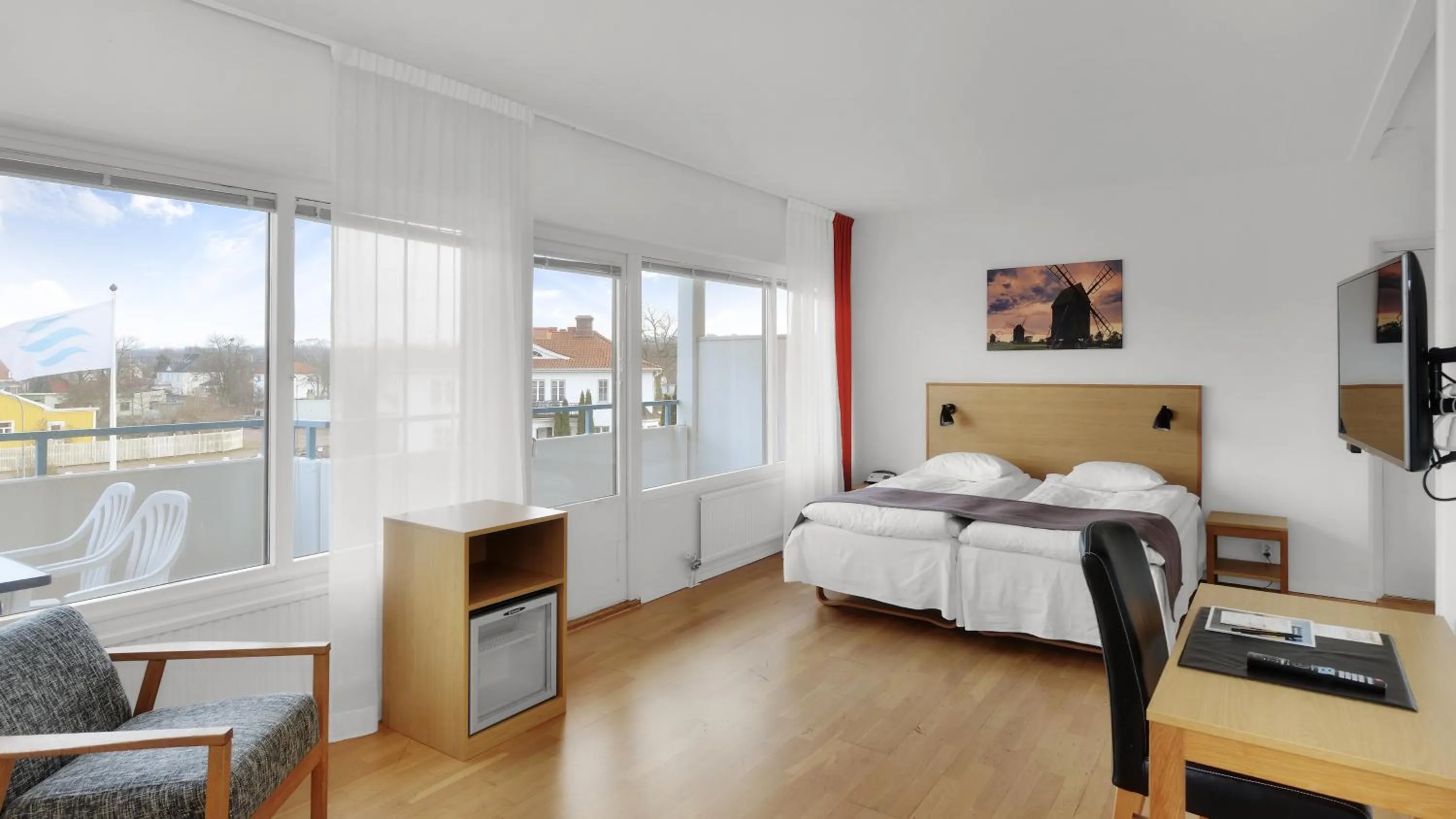 Balcony/Terrace in Strand Hotell Borgholm