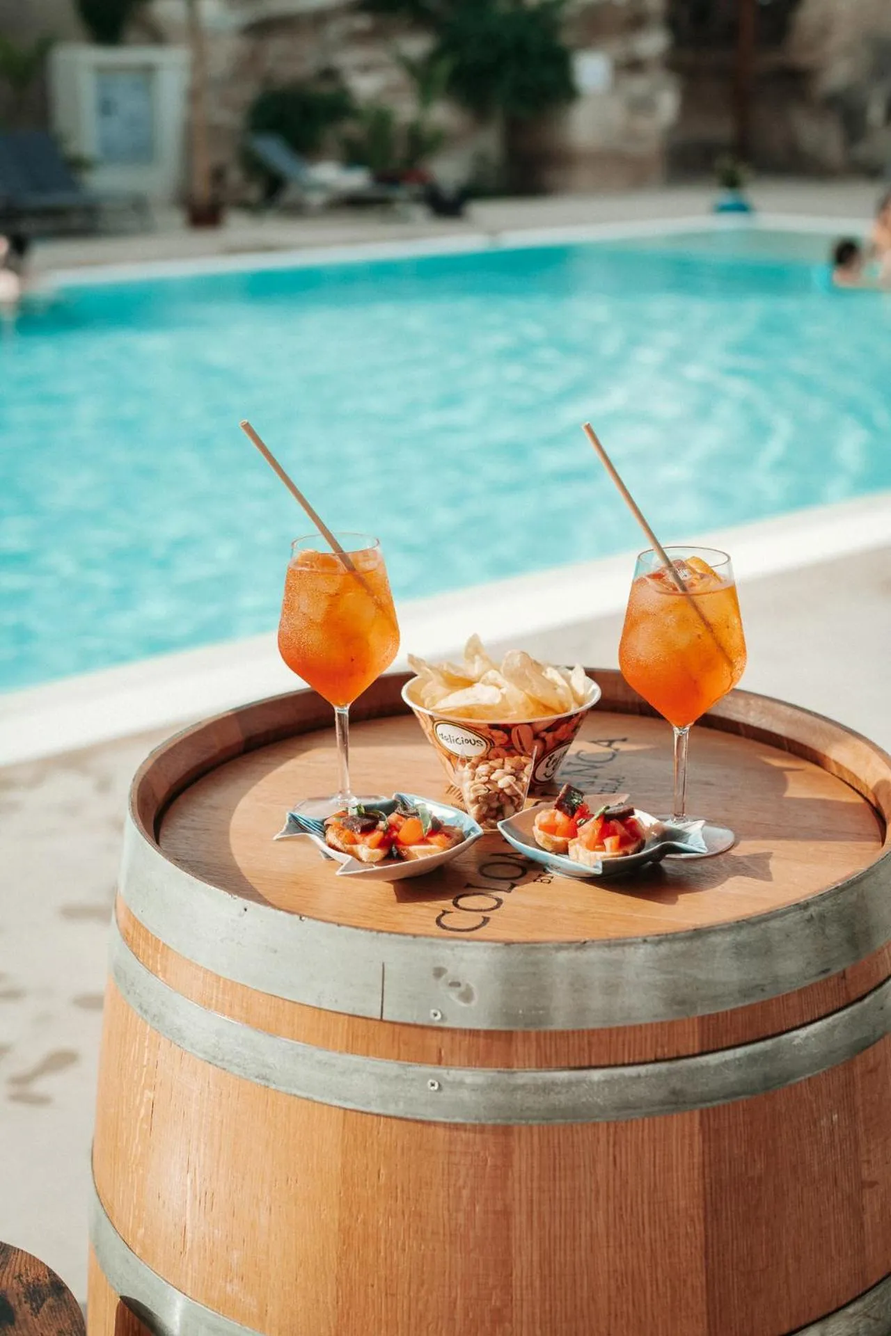 Swimming pool in L'Oasi Villaggio Albergo
