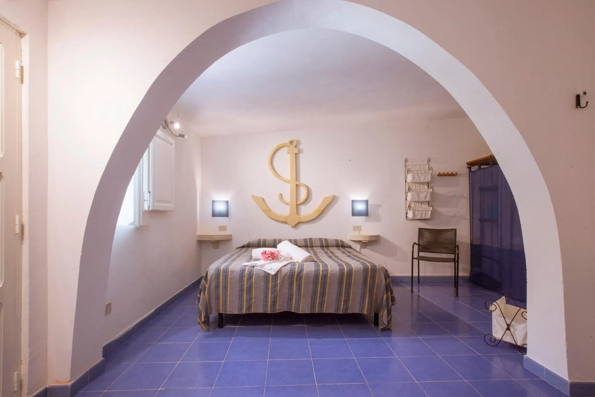 Bedroom, Bed in L'Oasi Villaggio Albergo