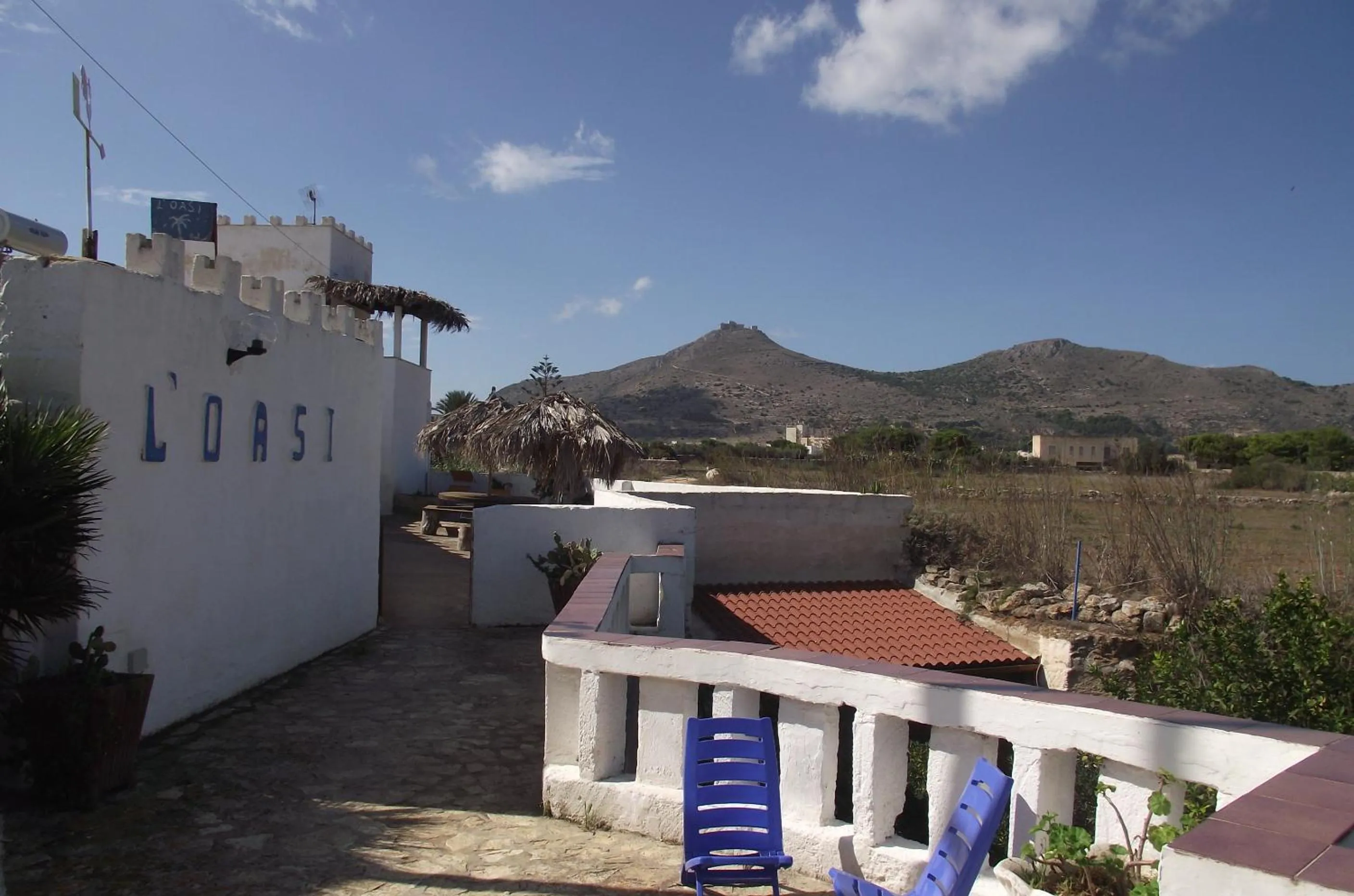Facade/entrance in L'Oasi Villaggio Albergo