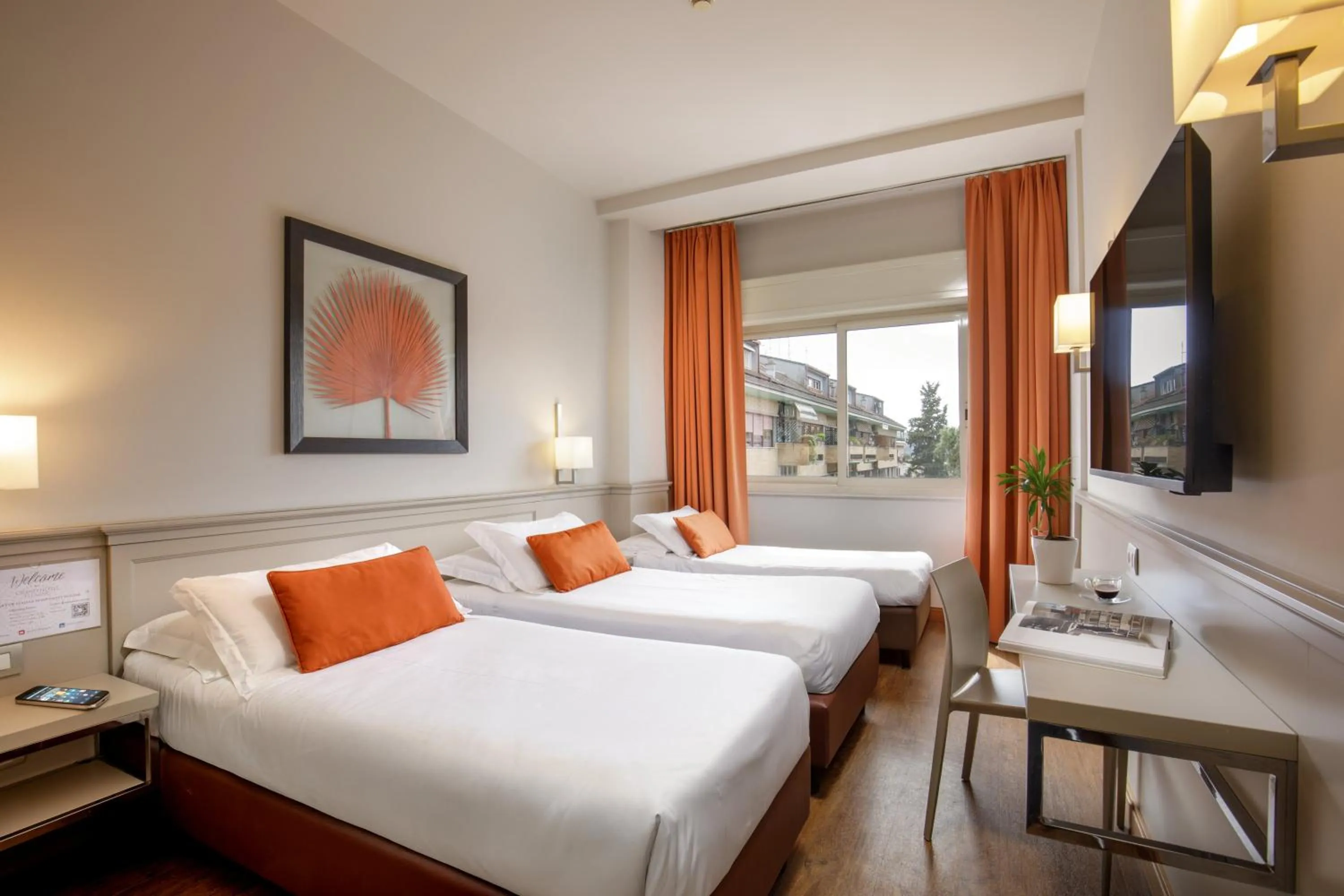 Bedroom, Bed in Grand Hotel Fleming by OMNIA hotels
