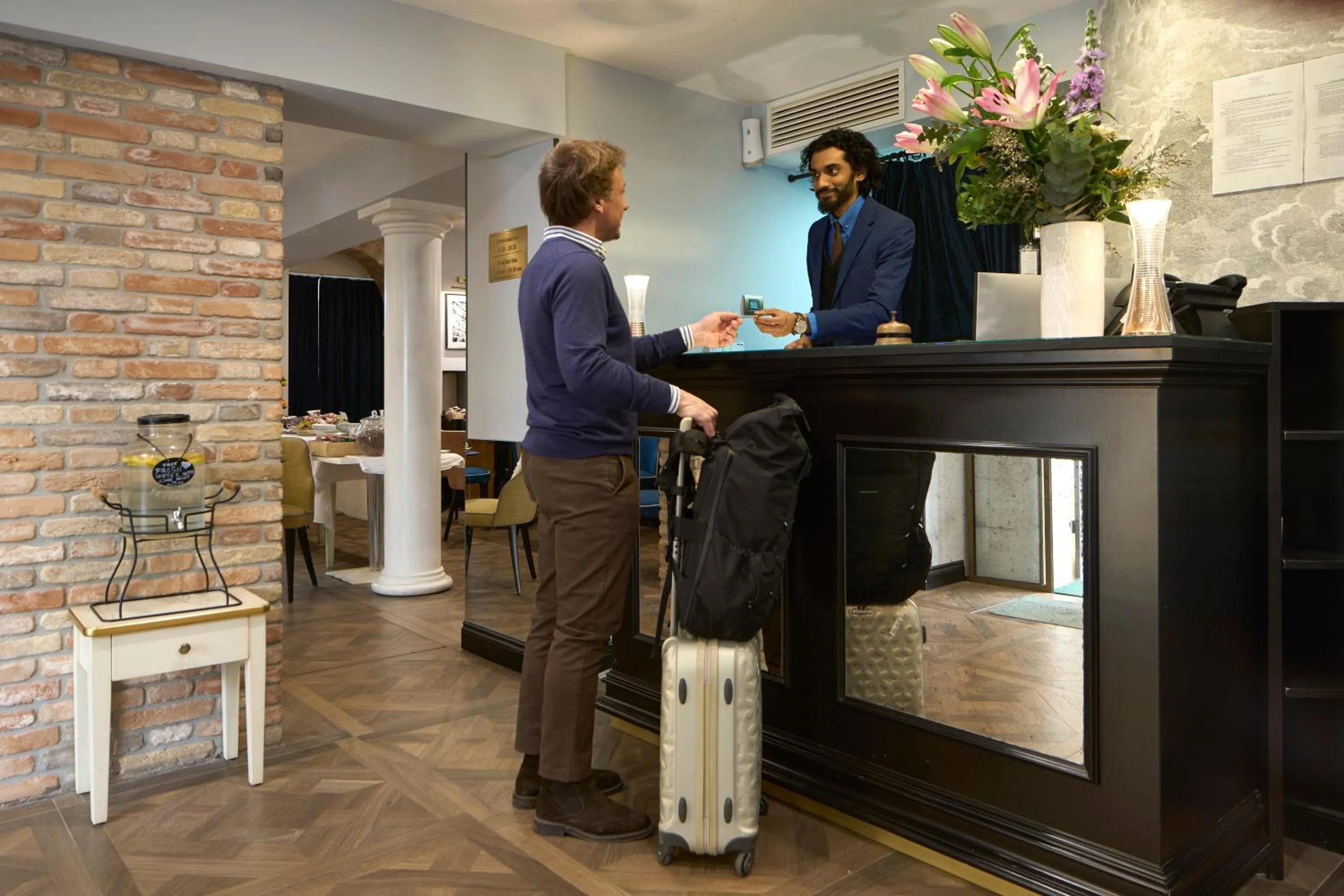 Lobby or reception in Hotel Do Pozzi