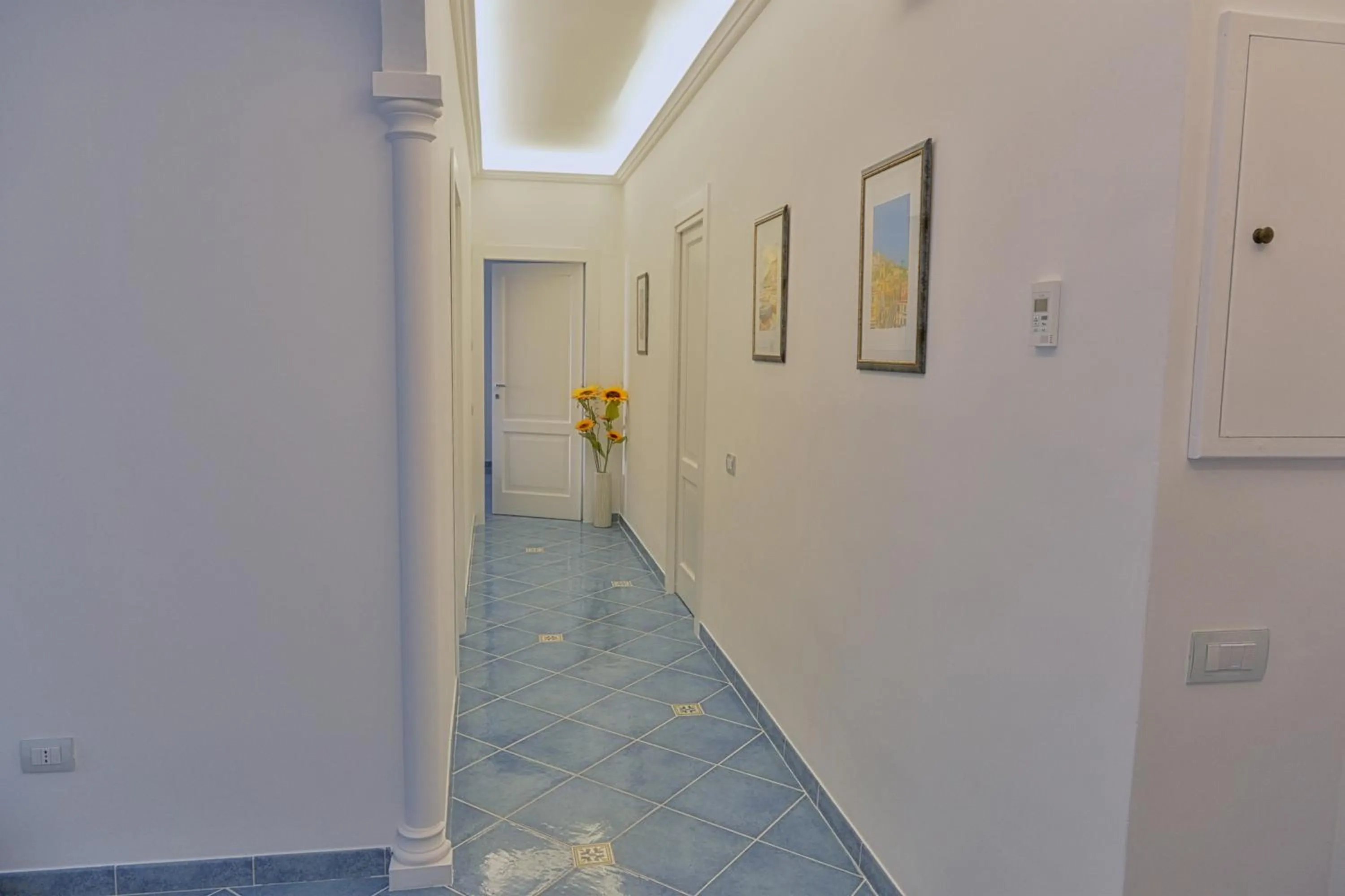 Decorative detail in Acquamarine Maiori Amalfi Coast