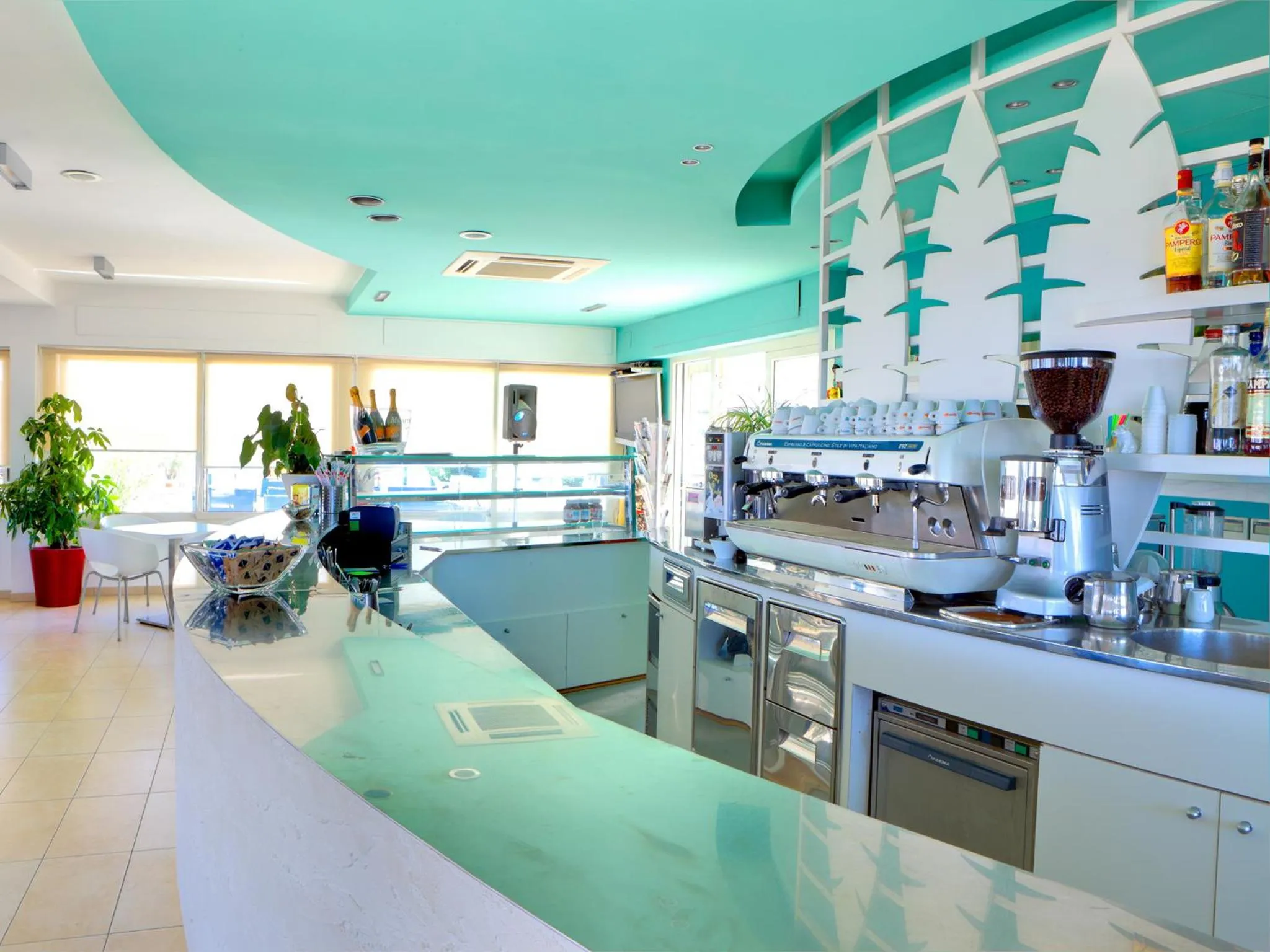 Beach in Hotel Columbia