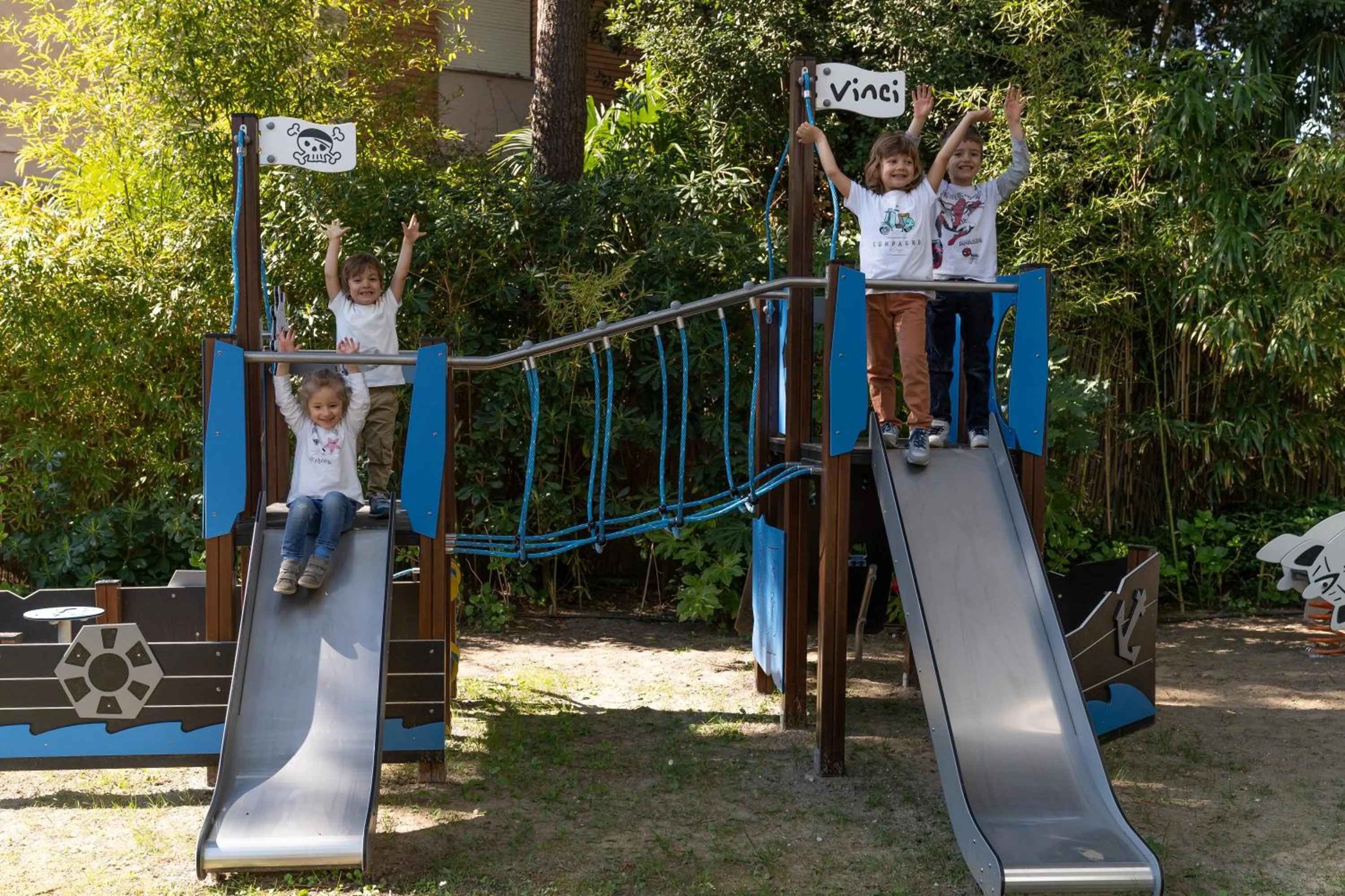 Children play ground in Hotel Columbia