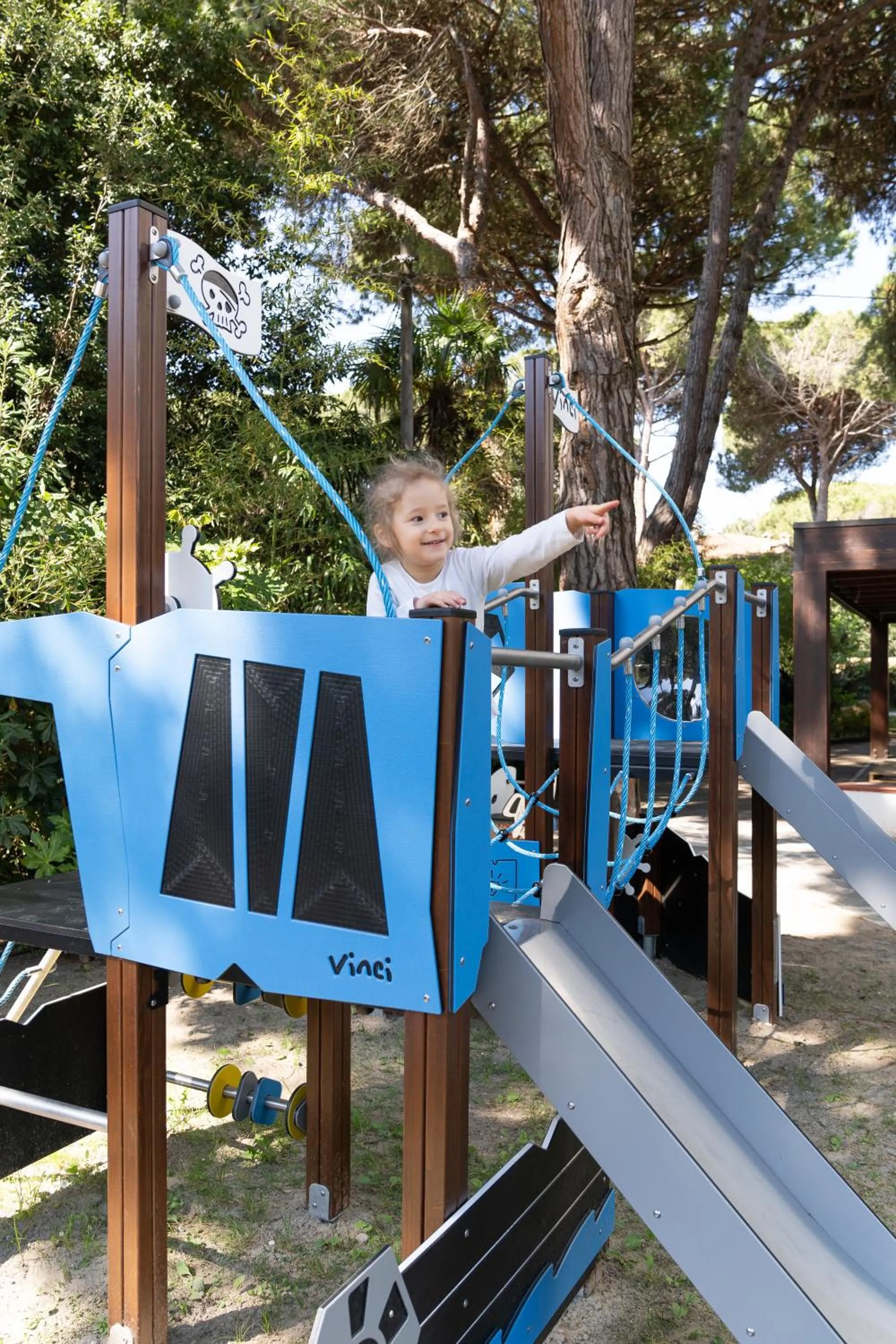 Children play ground in Hotel Columbia