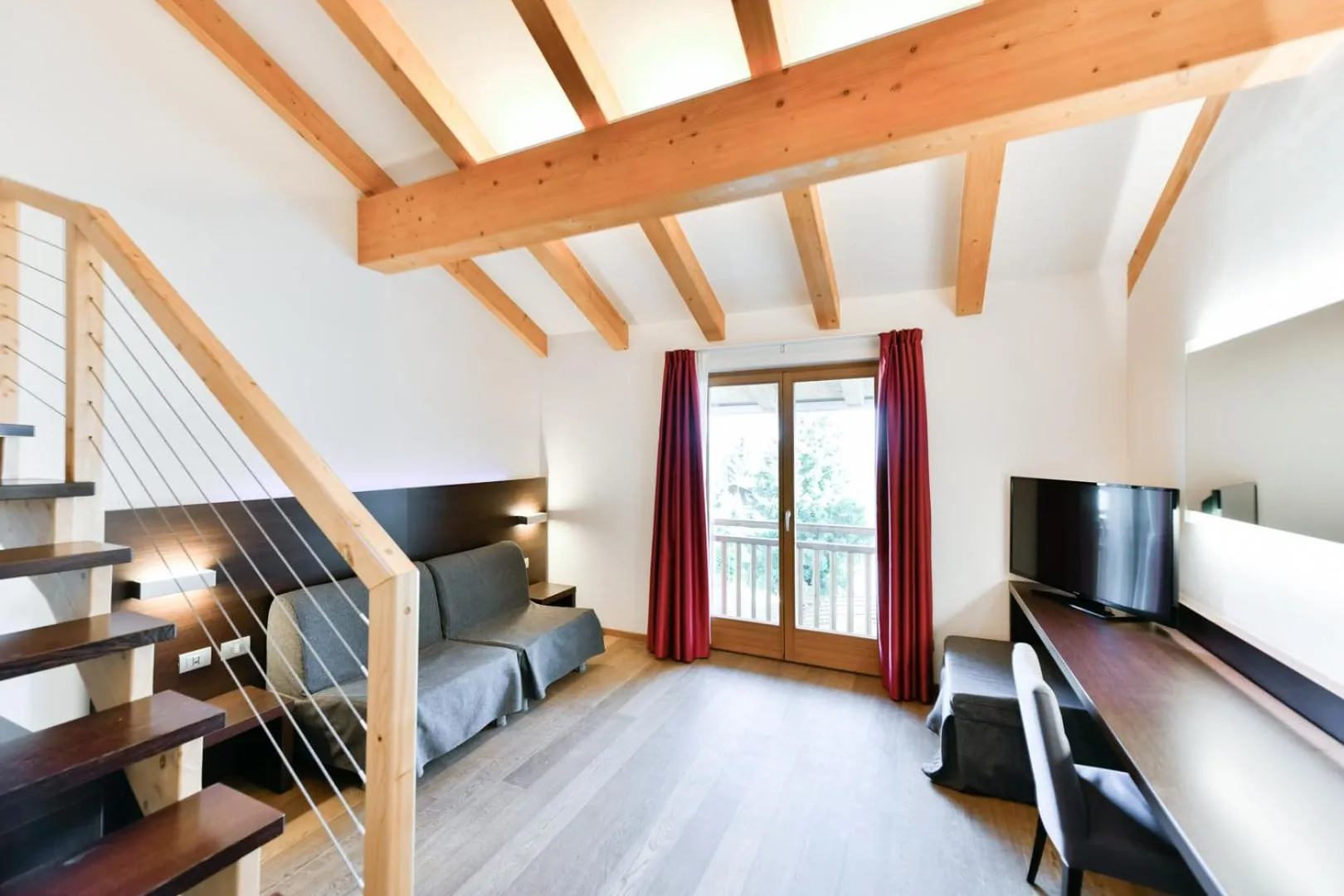 Living room in Hotel Montana