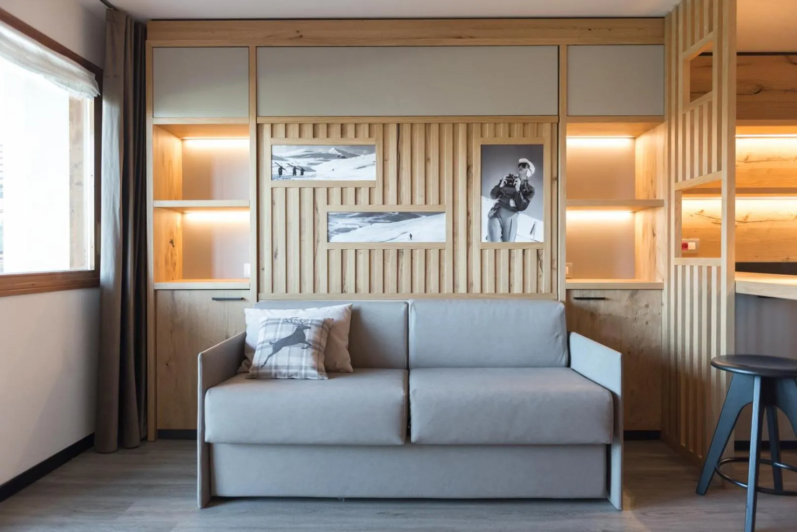 Living room in Hotel Montana