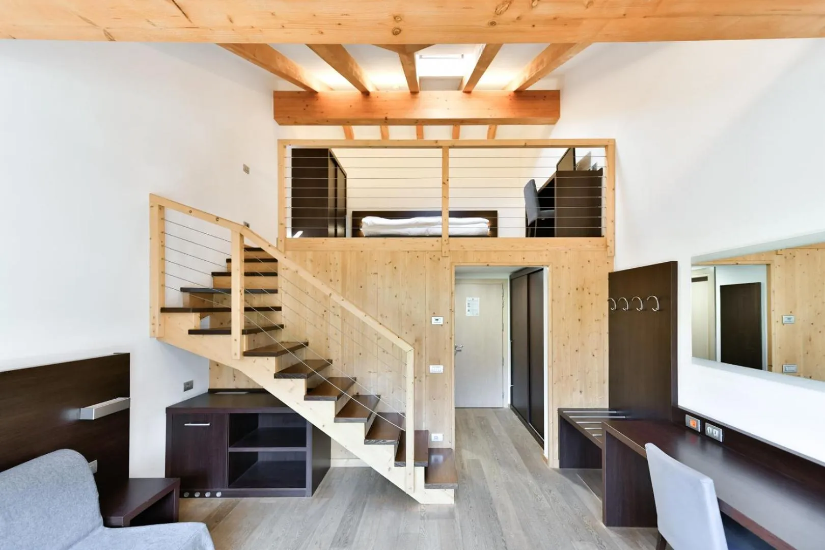 Living room in Hotel Montana
