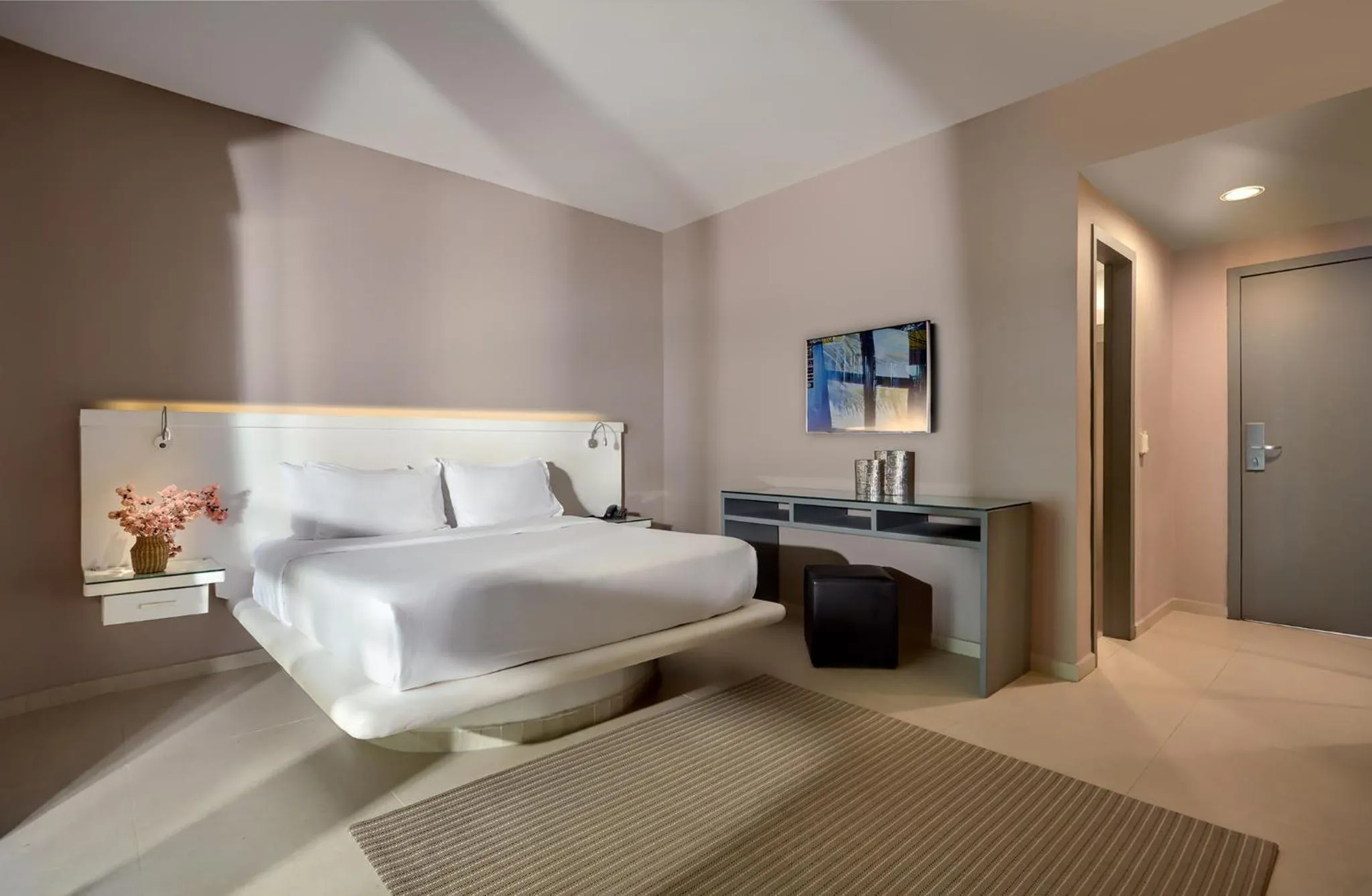 Bed in My Blue Hotel