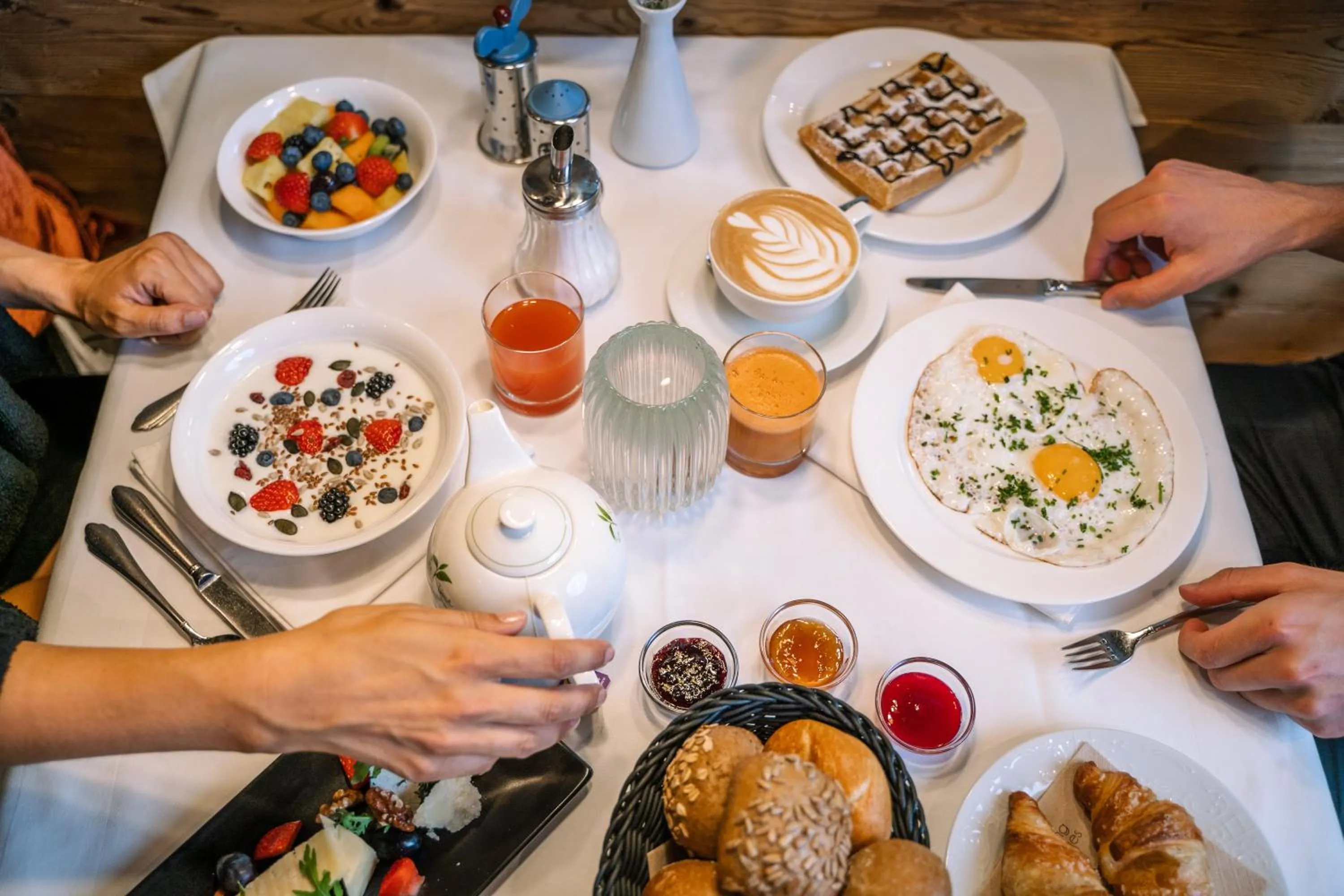 Breakfast in Wellnesshotel Erica