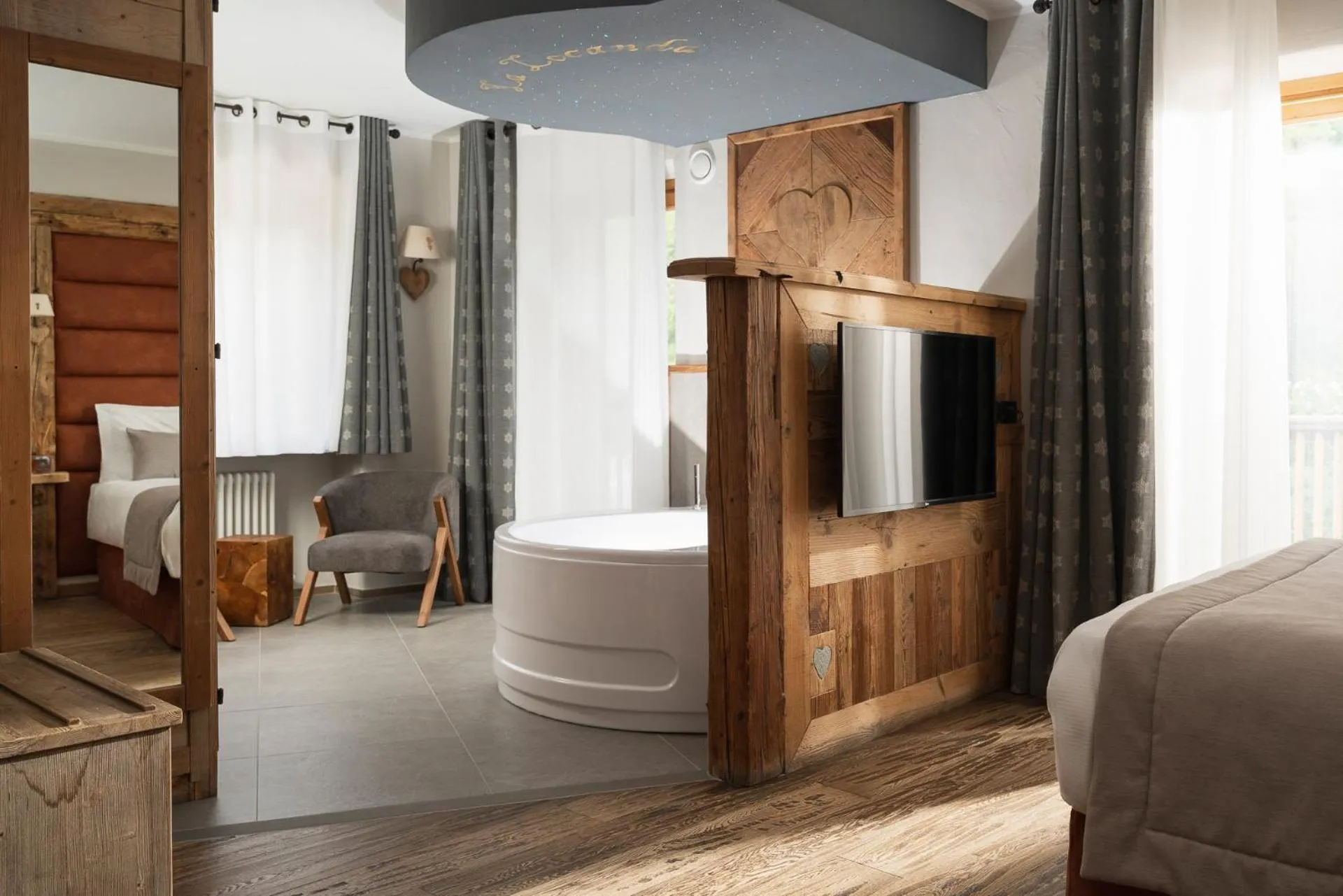 Photo of the whole room in Locanda Bellevue