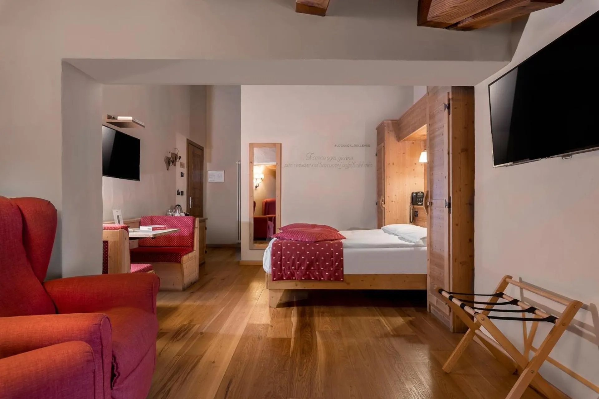 Bed in Locanda Bellevue