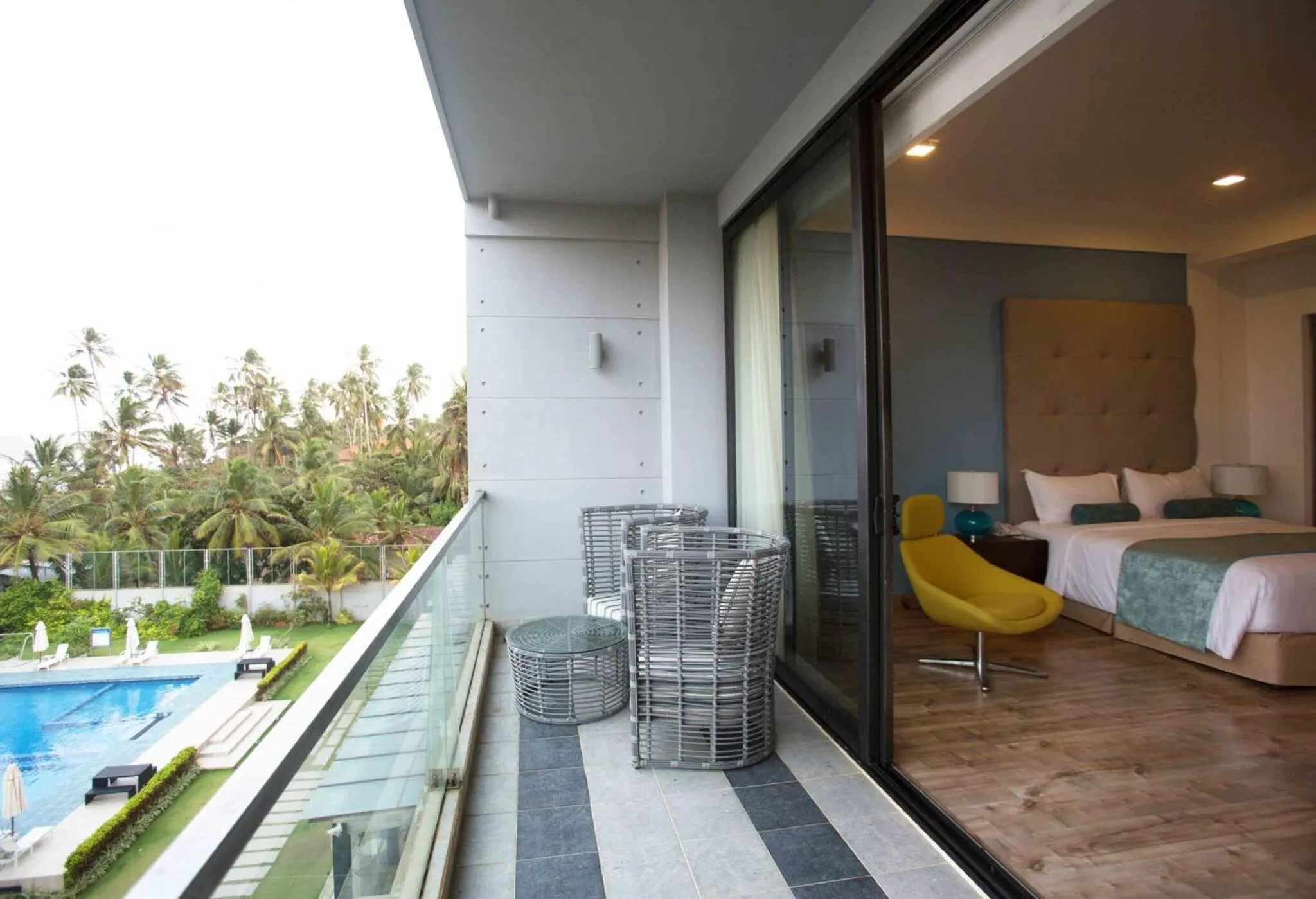 Balcony/Terrace in Club Waskaduwa Beach Resort & Spa