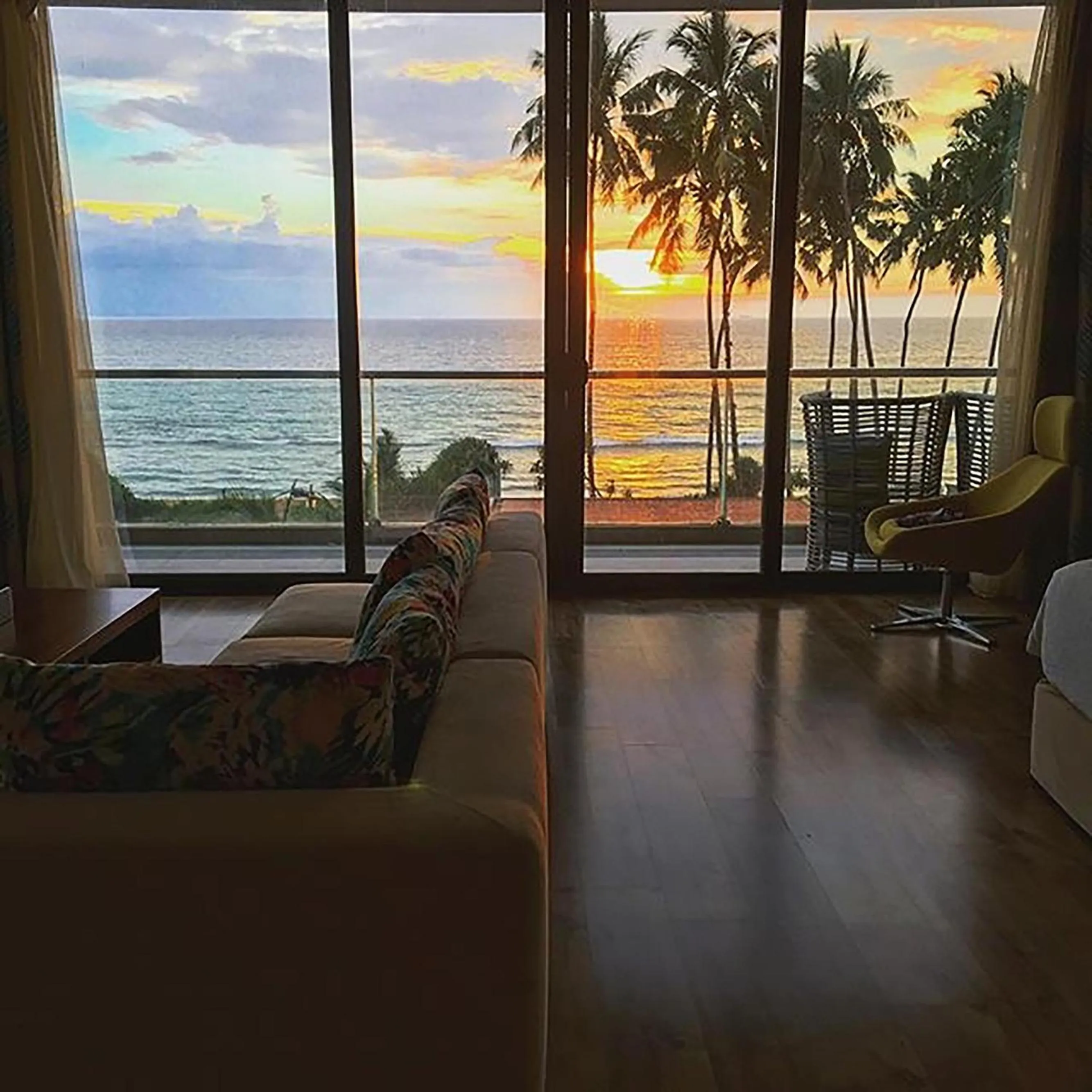 Sea view in Club Waskaduwa Beach Resort & Spa