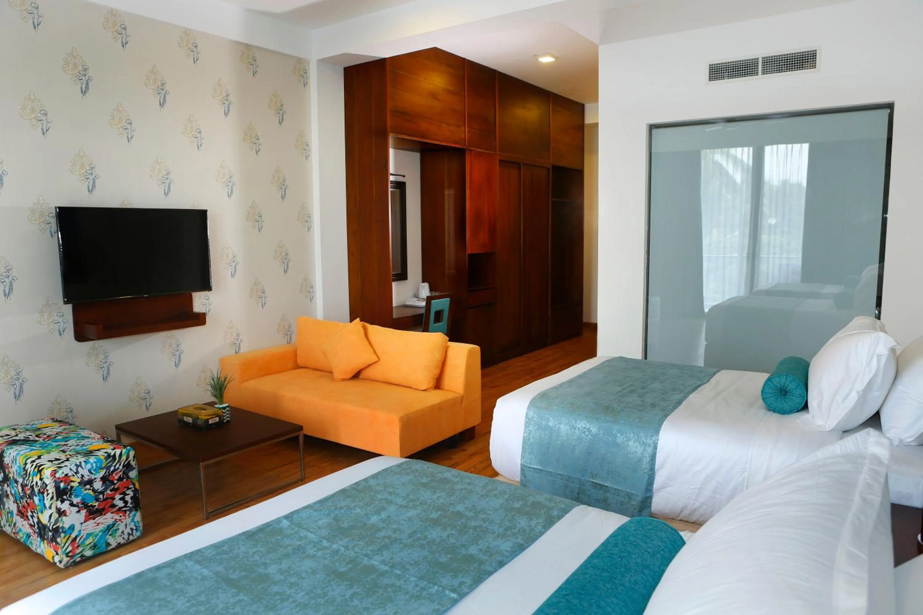 Seating area in Club Waskaduwa Beach Resort & Spa