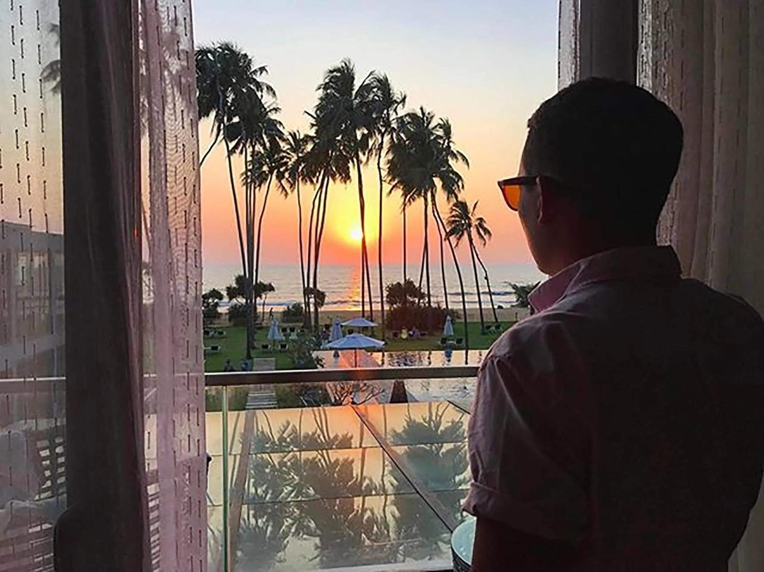 Pool view in Club Waskaduwa Beach Resort & Spa