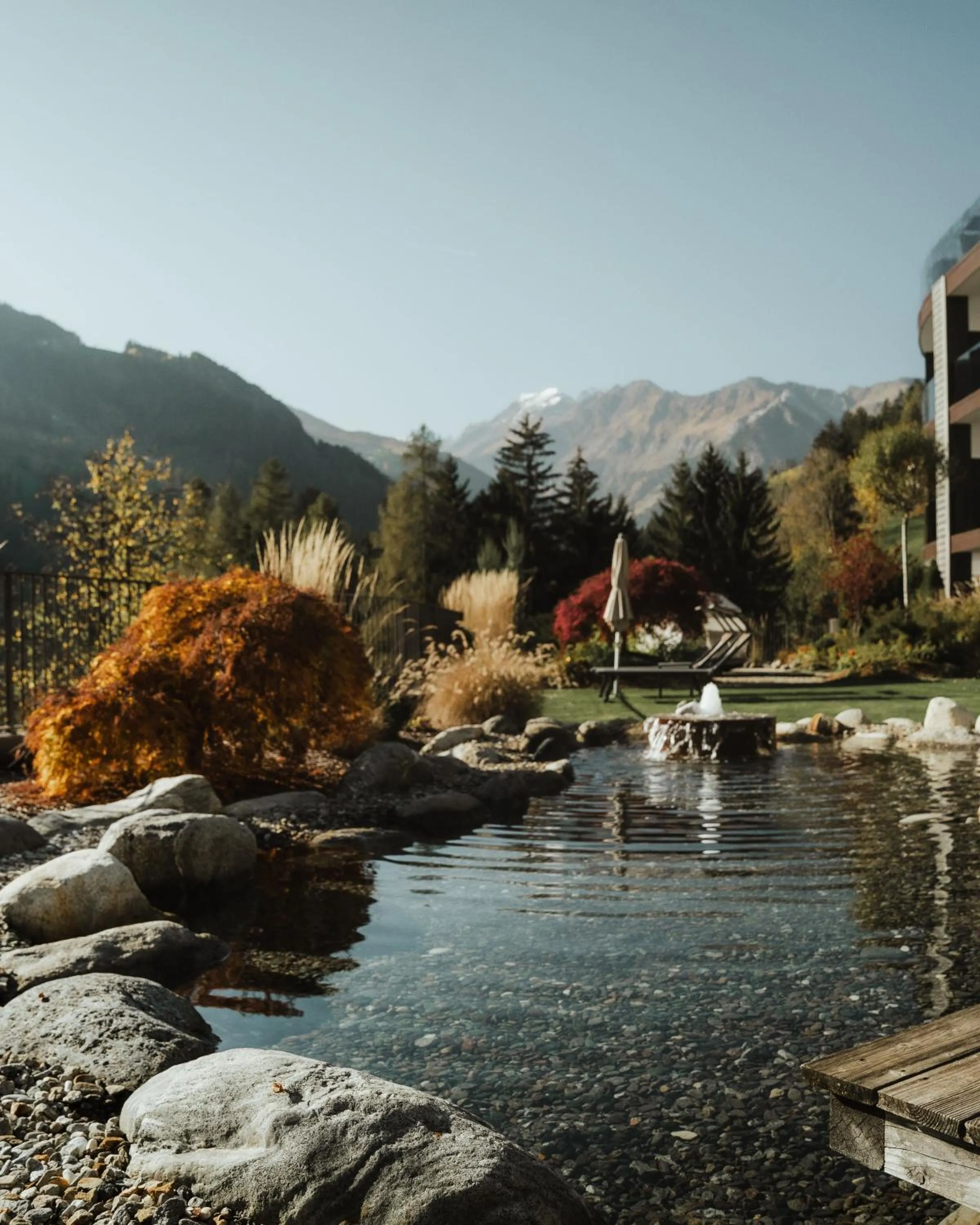 Garden in Hotel Bad Fallenbach