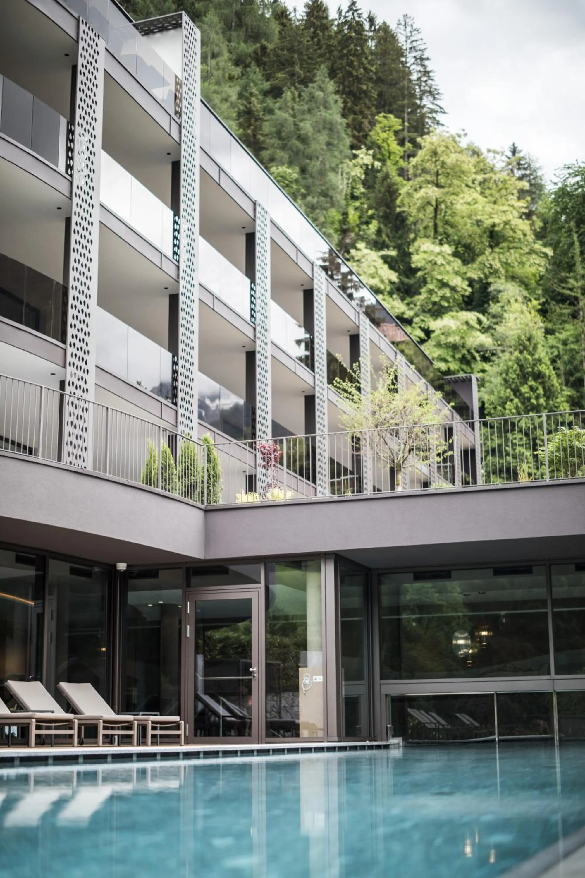Swimming pool in Hotel Bad Fallenbach