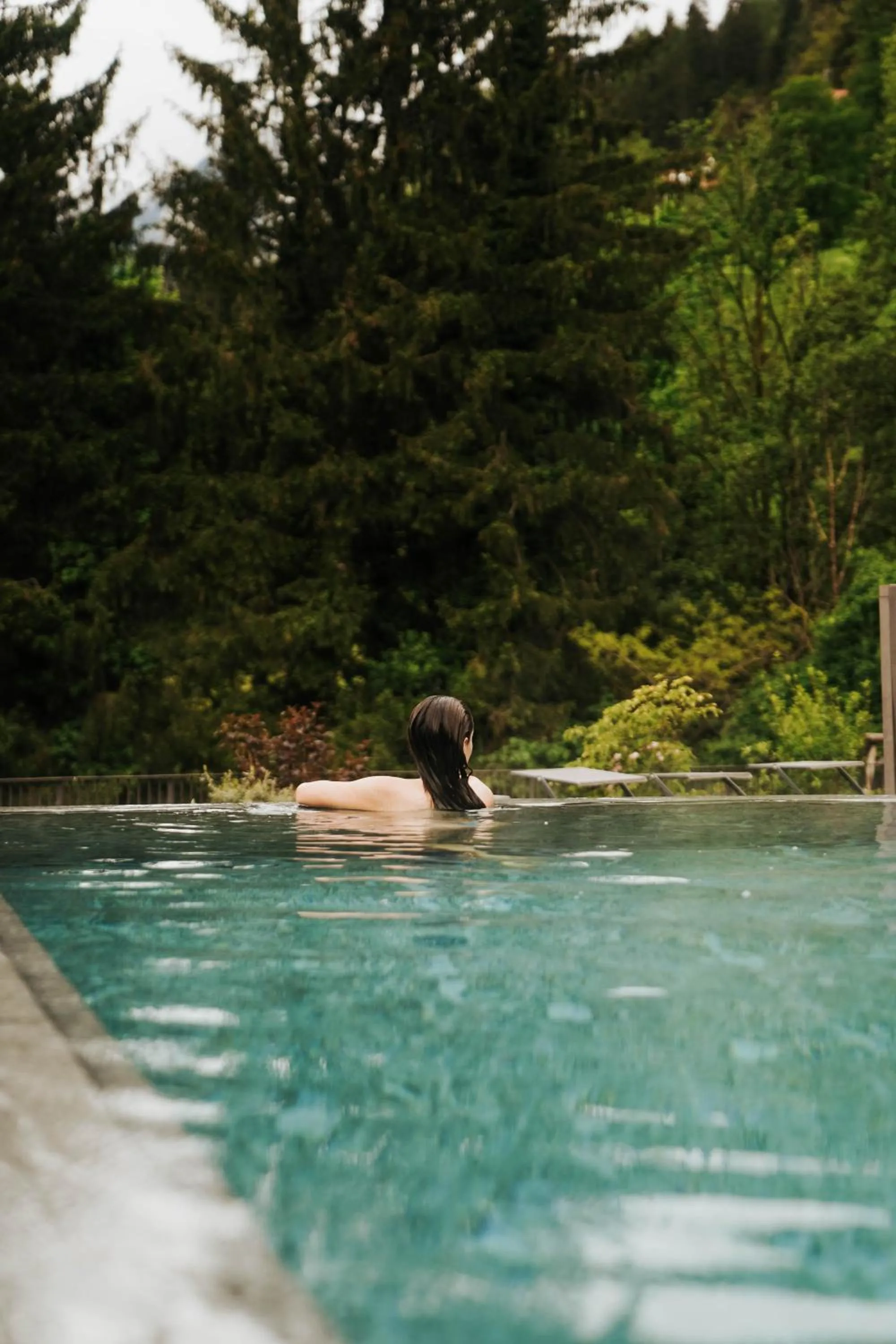 Swimming pool in Hotel Bad Fallenbach