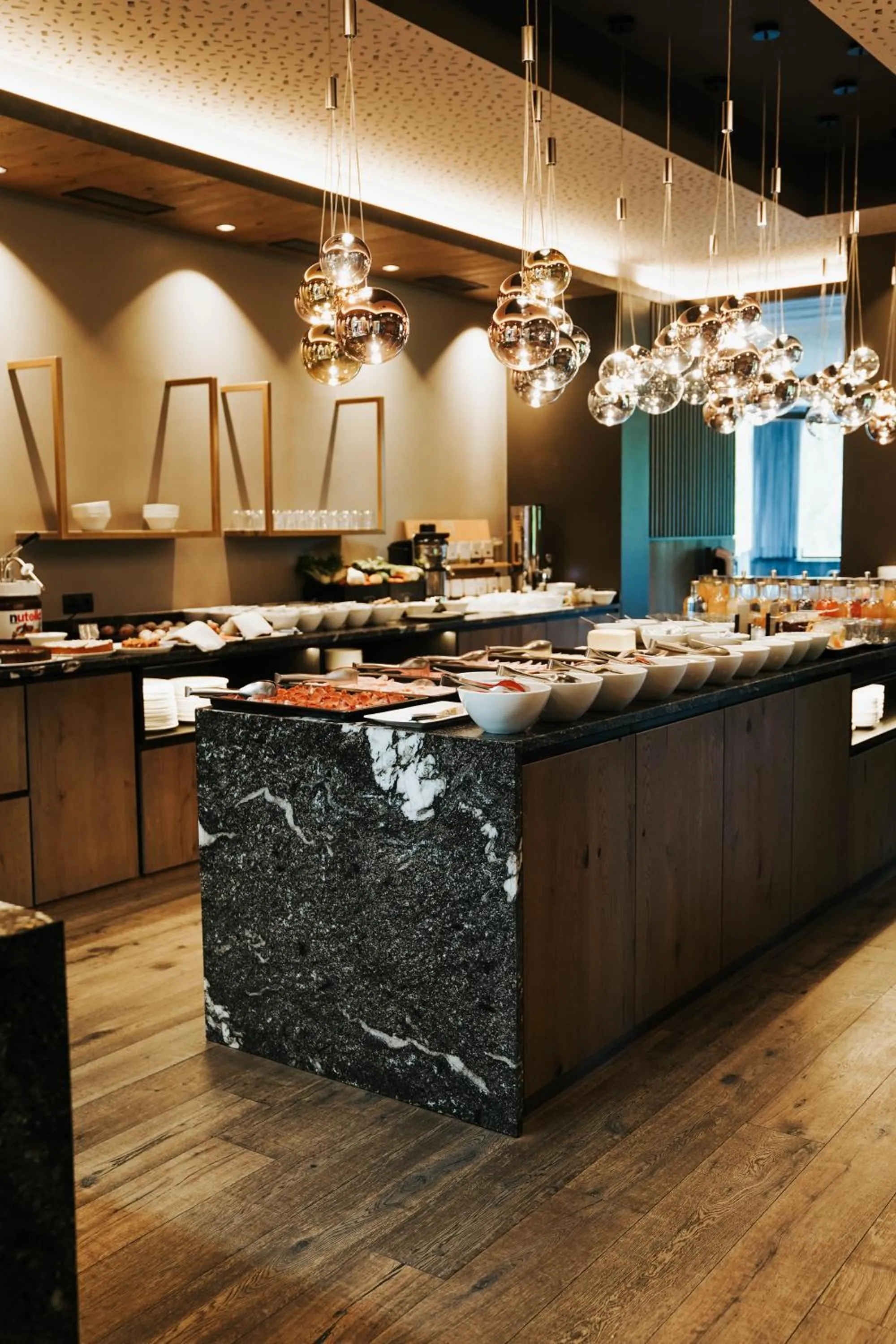 Buffet breakfast in Hotel Bad Fallenbach