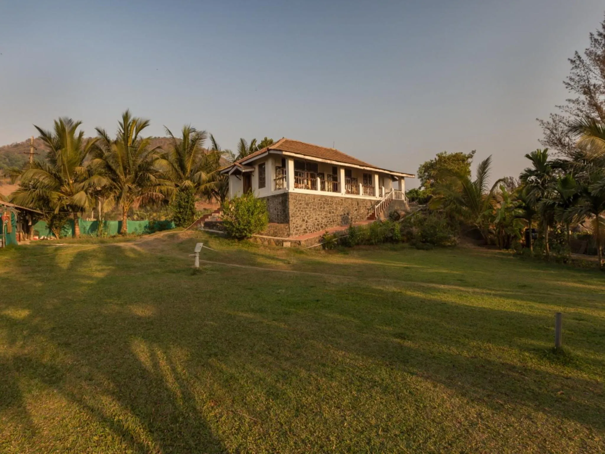 Property building in SaffronStays Salt Rim on the Beach, Korlai