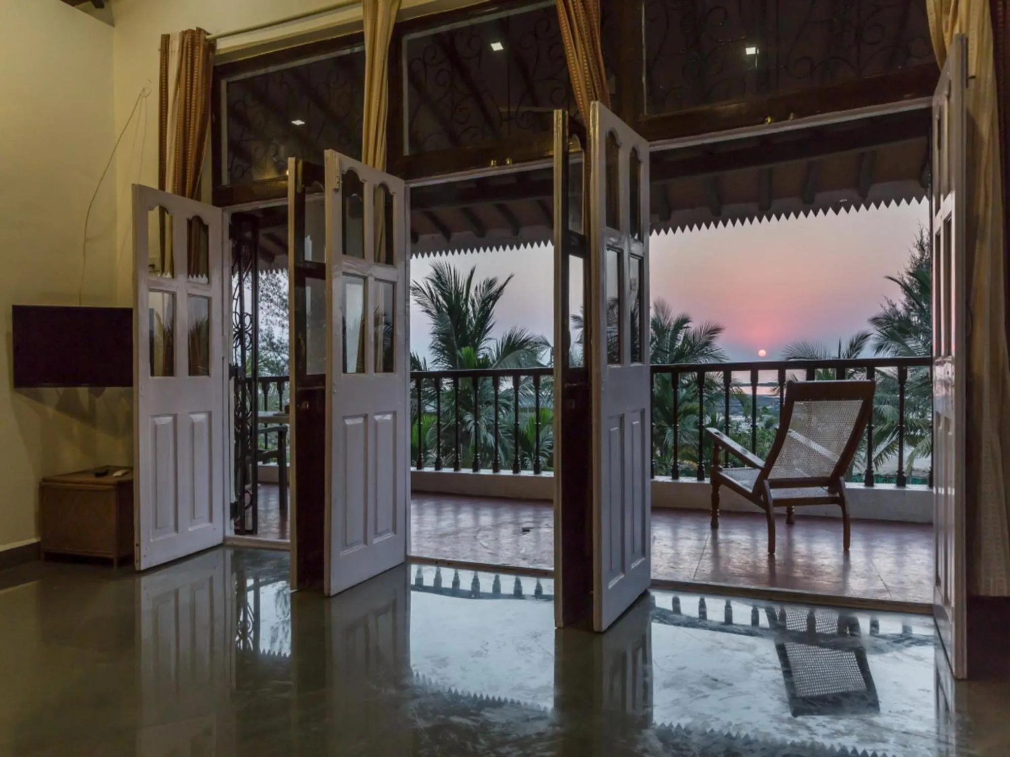 Balcony/Terrace in SaffronStays Salt Rim on the Beach, Korlai