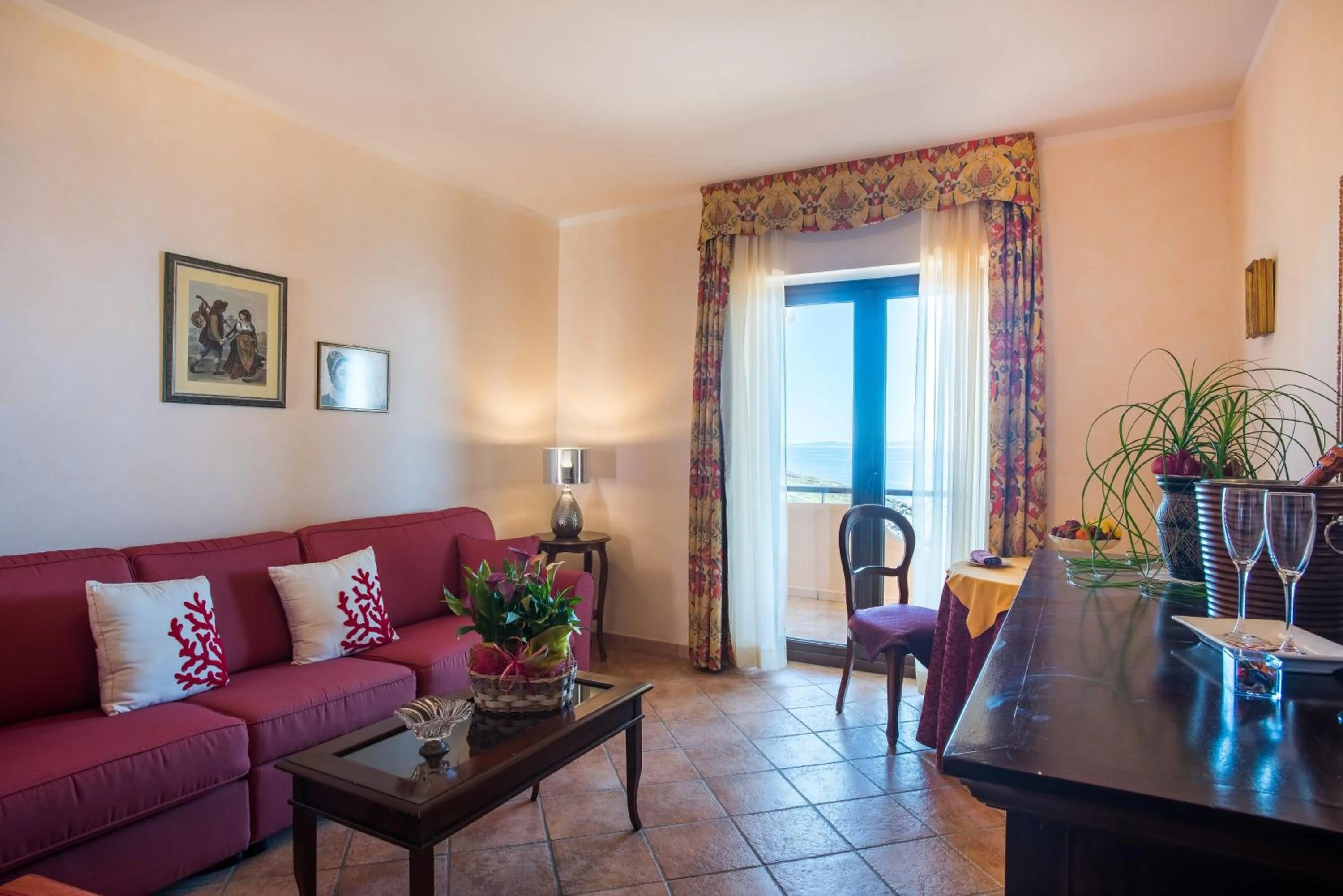 Living room in Hotel Lido degli Spagnoli Wellness & Spa