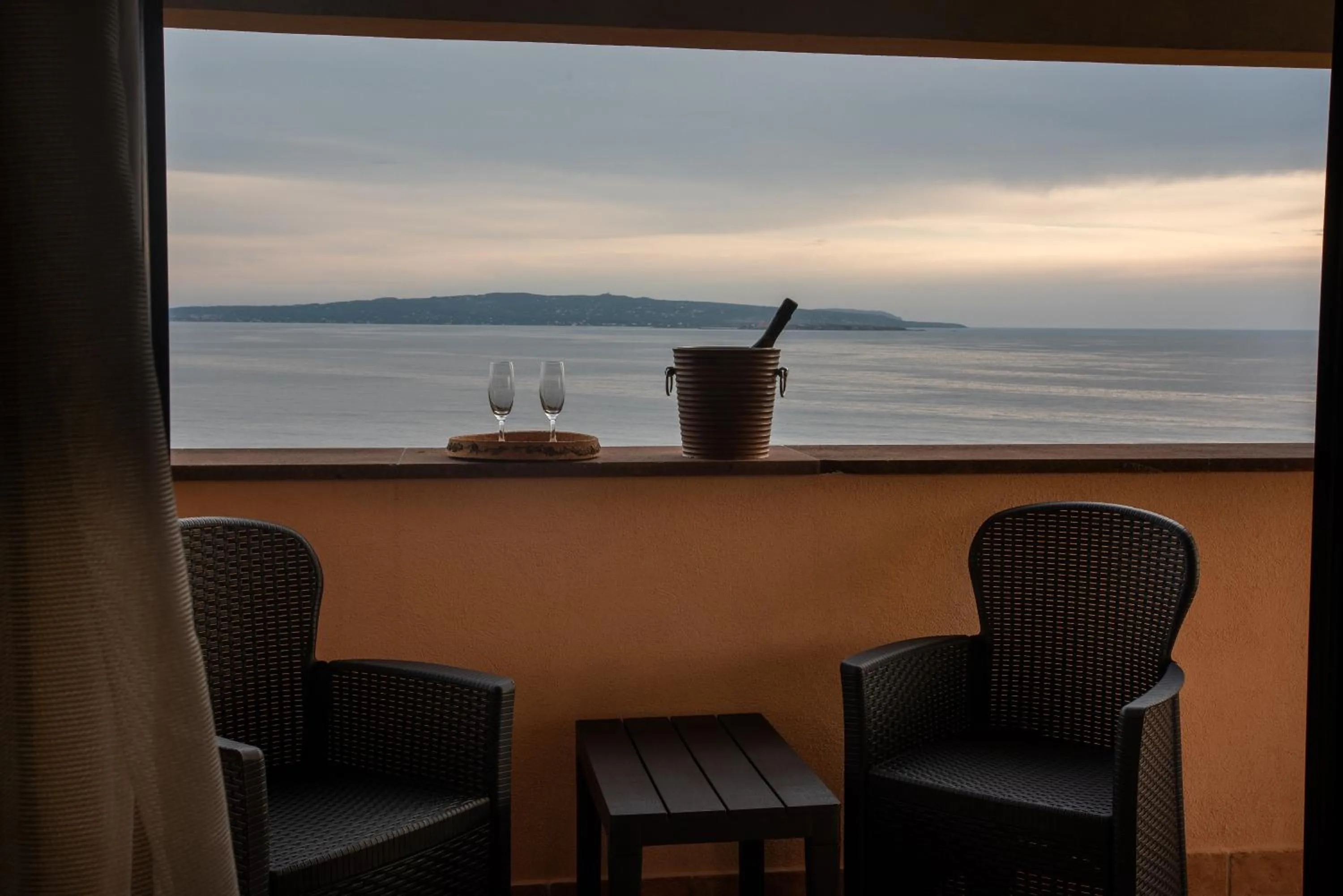 Balcony/Terrace in Hotel Lido degli Spagnoli Wellness & Spa
