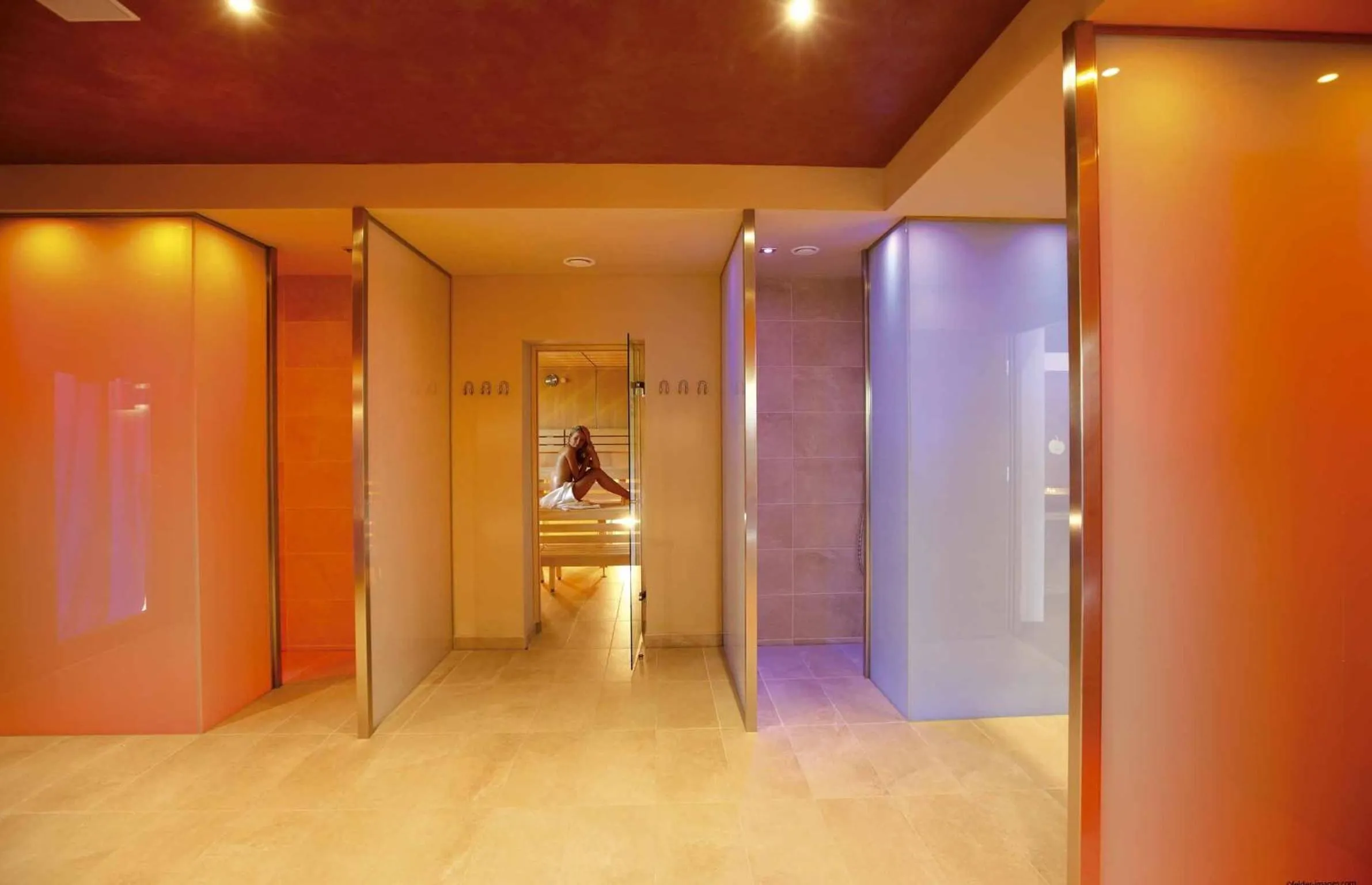 Spa and wellness centre/facilities in Hotel Wiesenhof