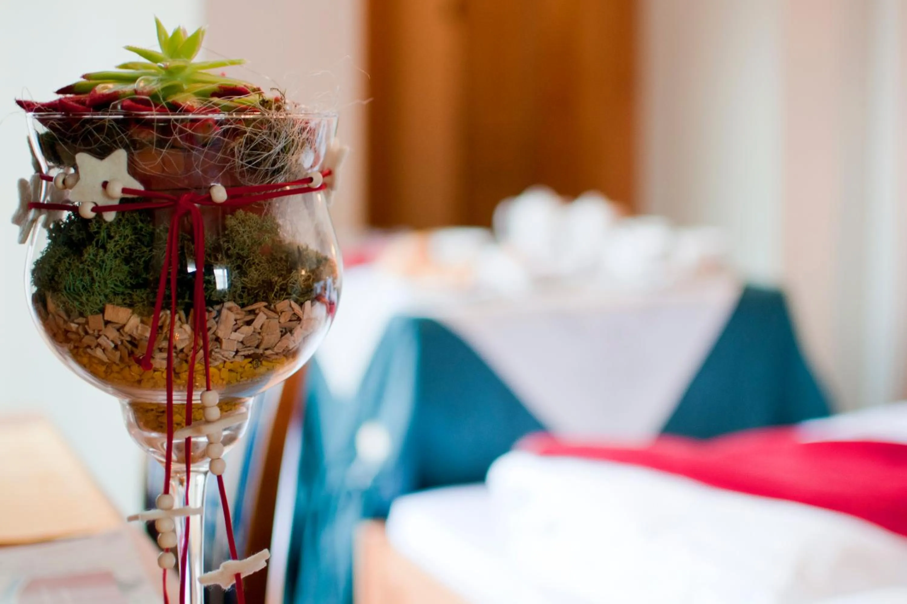 Decorative detail, Bed in Hotel Gianna