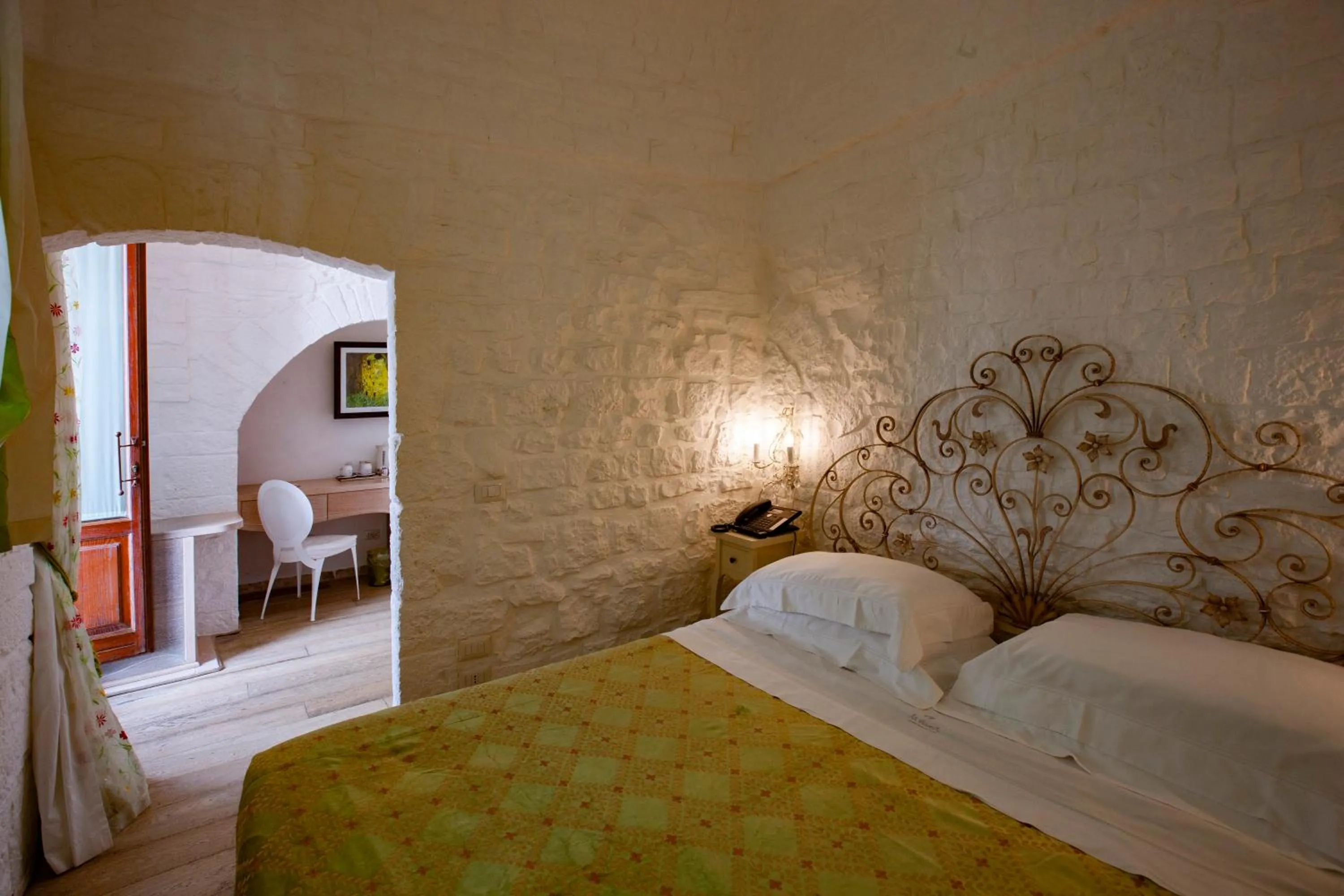 Bed in Le Alcove - Luxury Hotel nei Trulli